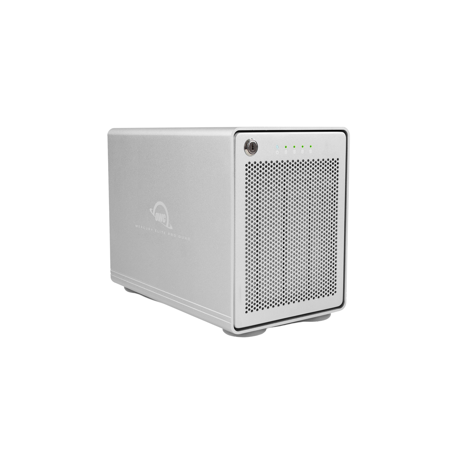 OWC 96TB HDD Mercury Elite Pro Quad Four-Drive USB 3.2 External Storage Solution with SoftRAID
