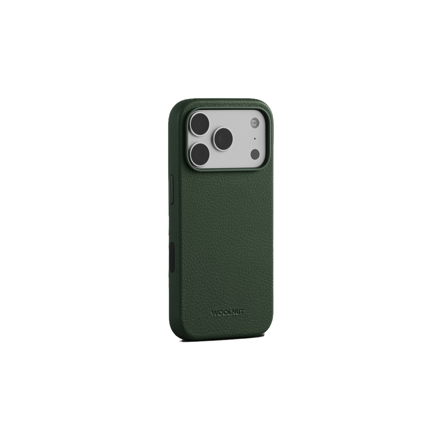 Woolnut Leather Case for iPhone 18 Pro - Green