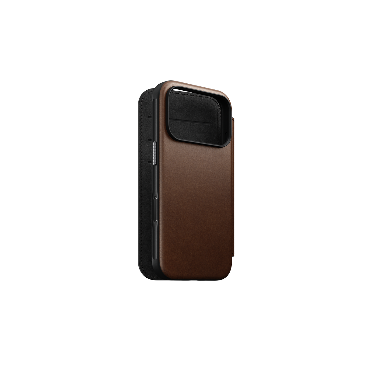 Nomad Modern Folio with Camino Leather for iPhone 18 Pro - Brown