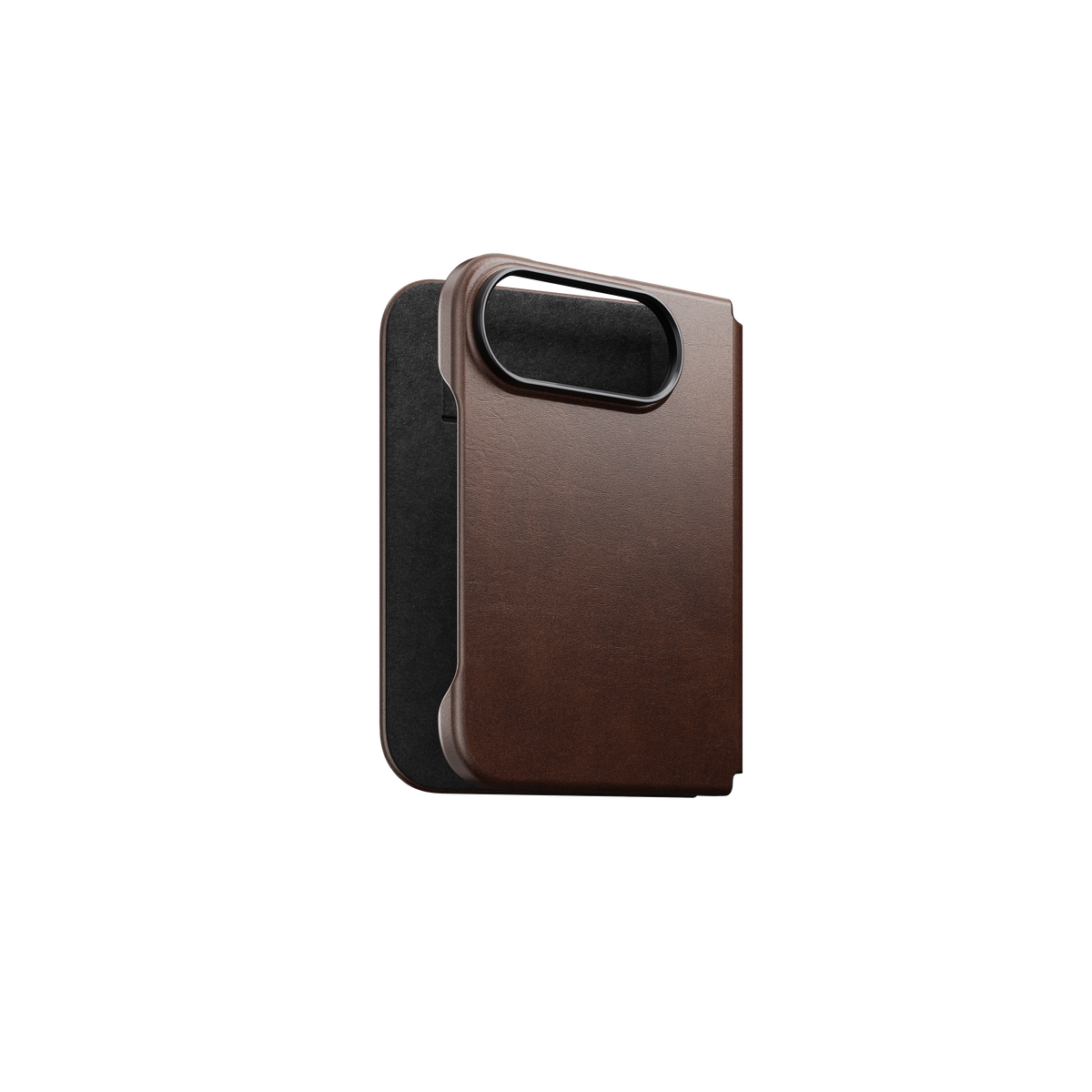 Nomad Traditional Folio with Horween Leather for iPhone Duo - Rustic Brown