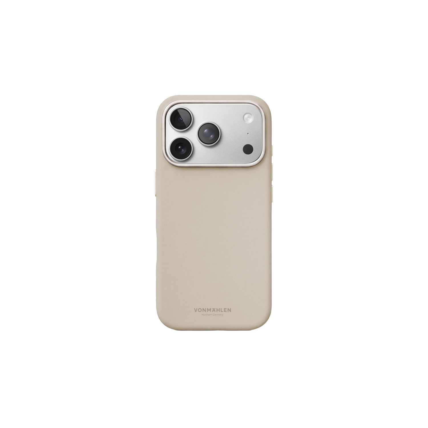 Vonmaehlen Soft Silicone Case for iPhone 18 Pro - Cream