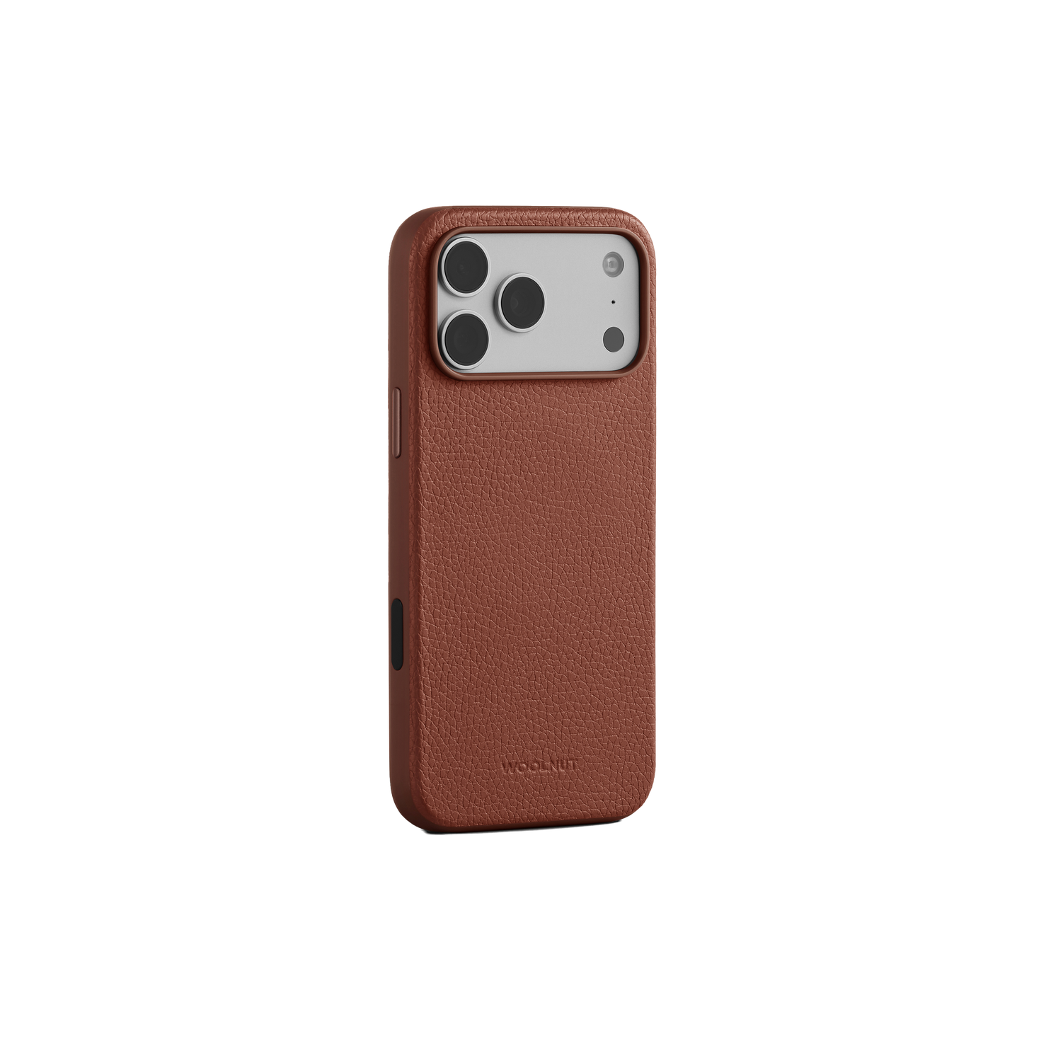 Woolnut Leather Case for iPhone 18 Pro Max - Cognac