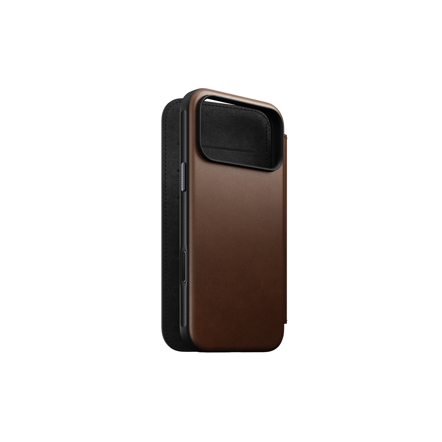 Nomad Modern Folio with Camino Leather for iPhone 18 Pro Max - Brown