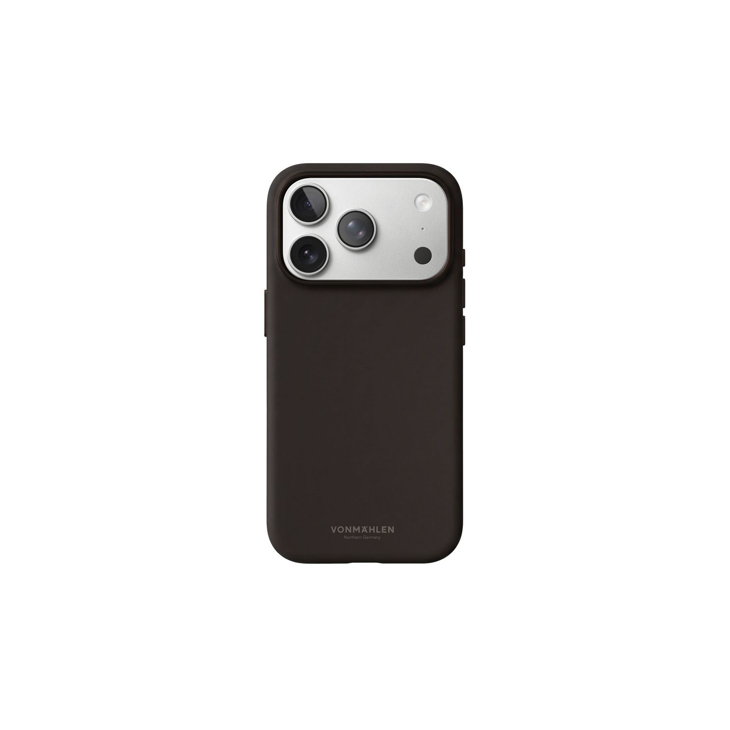 Vonmaehlen Soft Silicone Case for iPhone 18 Pro - Brown