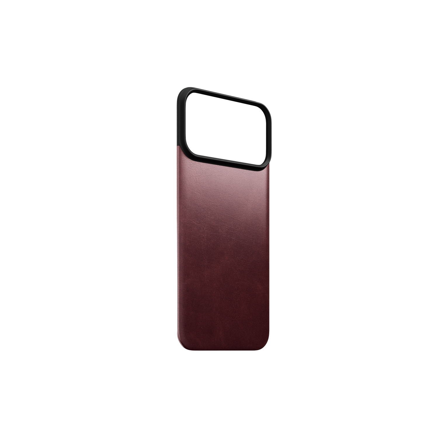 Nomad Magnetic Back with Horween Leather for iPhone 18 Pro Max - Burgundy
