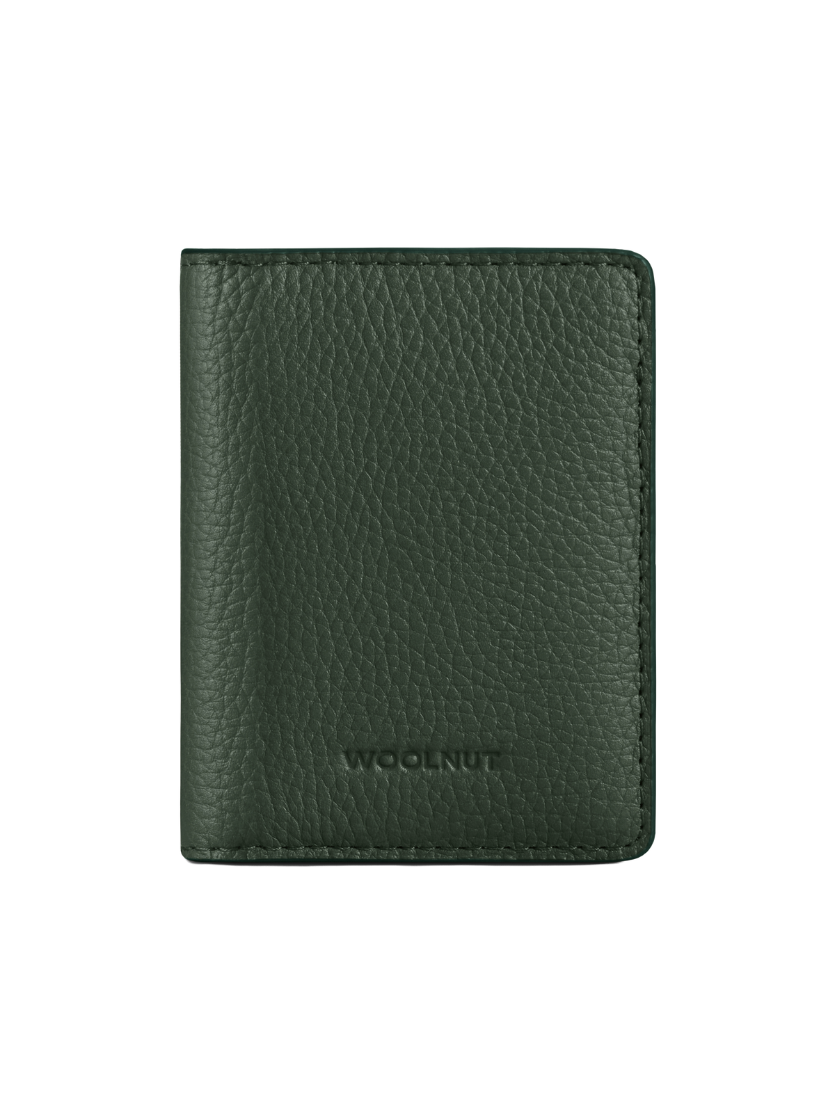 Woolnut Leather Wallet - Green