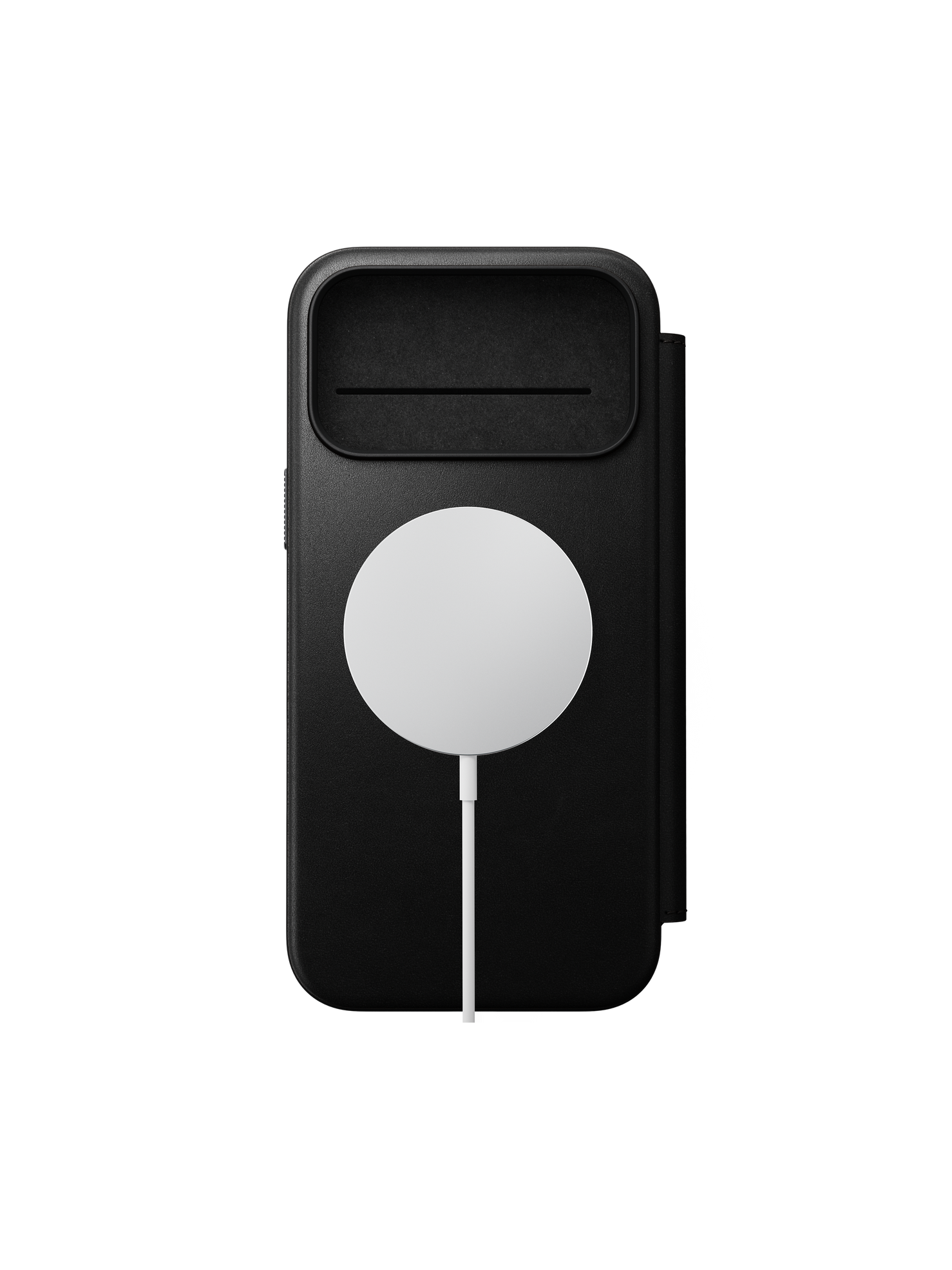 Nomad Modern Folio with Camino Leather for iPhone 18 Pro Max - Black