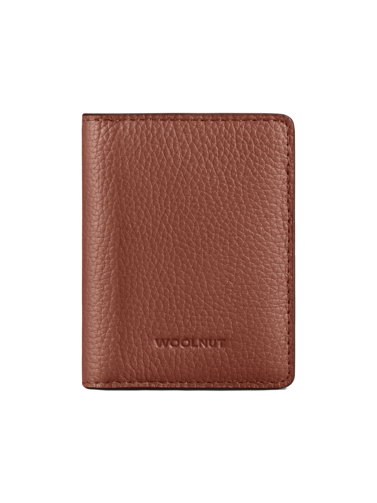 Woolnut Leather Wallet - Cognac
