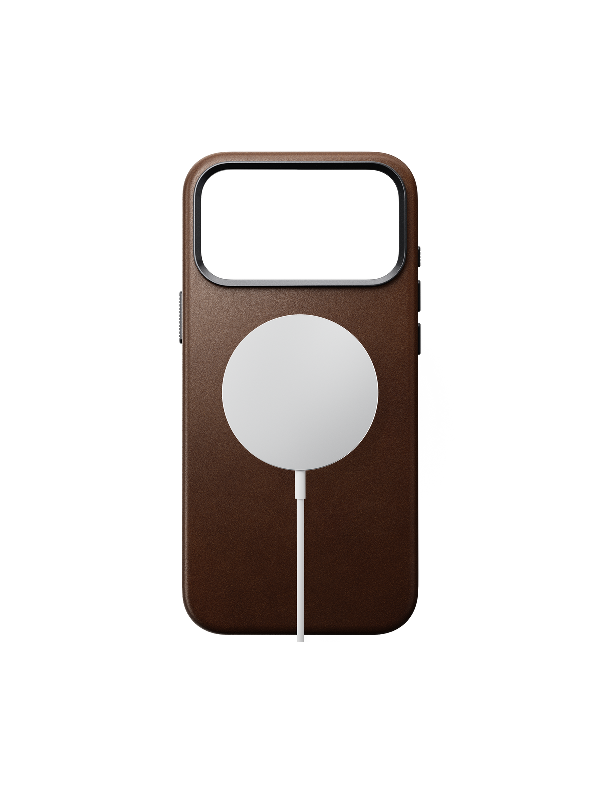 Nomad Traditional Case with Camino Leather for iPhone 18 Pro Max - Brown