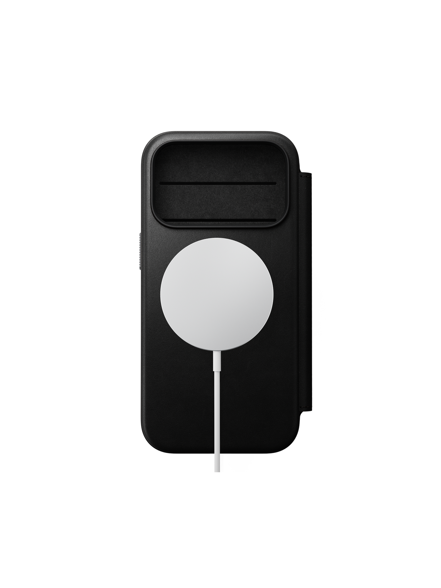 Nomad Modern Folio with Camino Leather for iPhone 18 Pro - Black