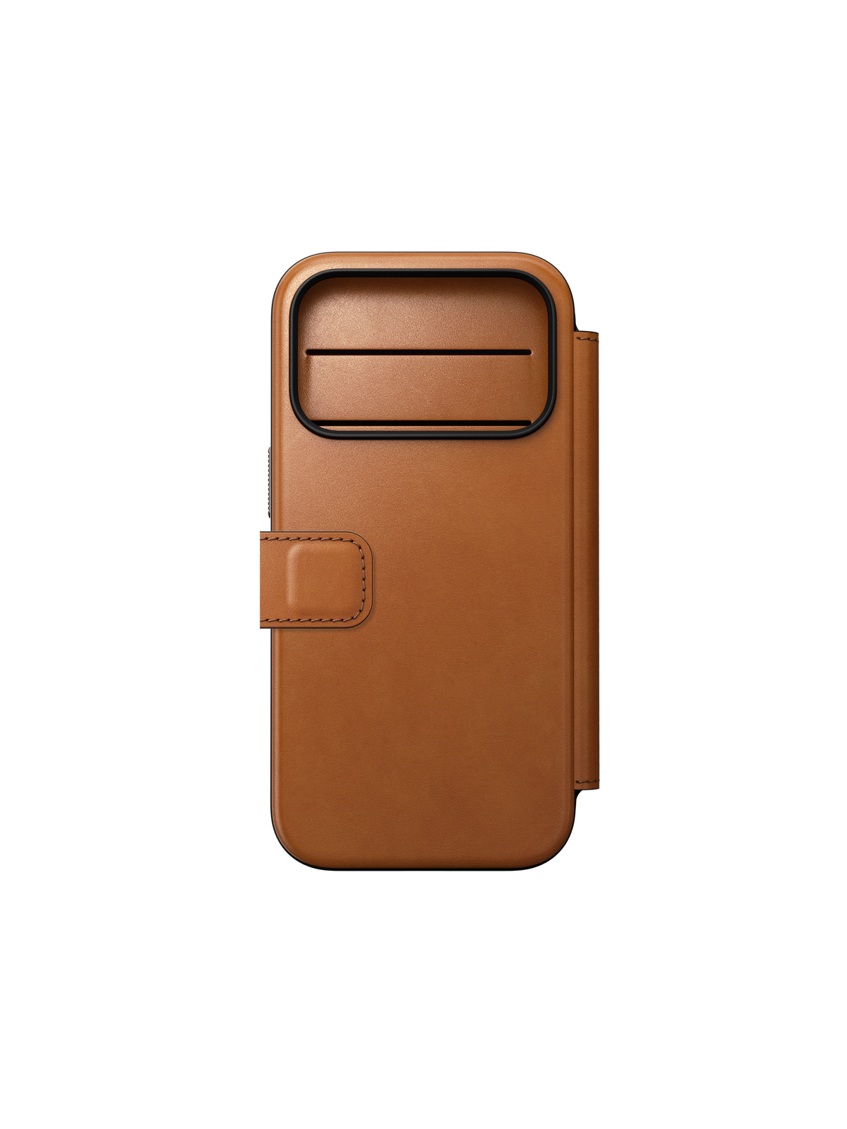 Nomad Modern Folio with Horween Leather for iPhone 18 Pro - Saddle