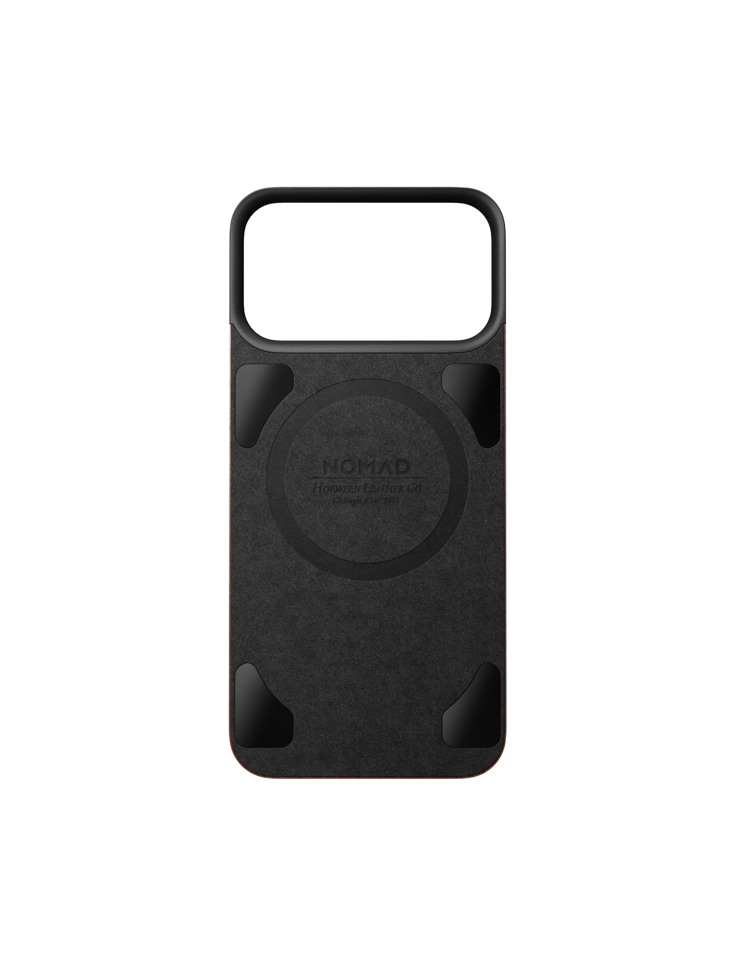 Nomad Magnetic Back with Horween Leather for iPhone 18 Pro Max - Olde Dublin