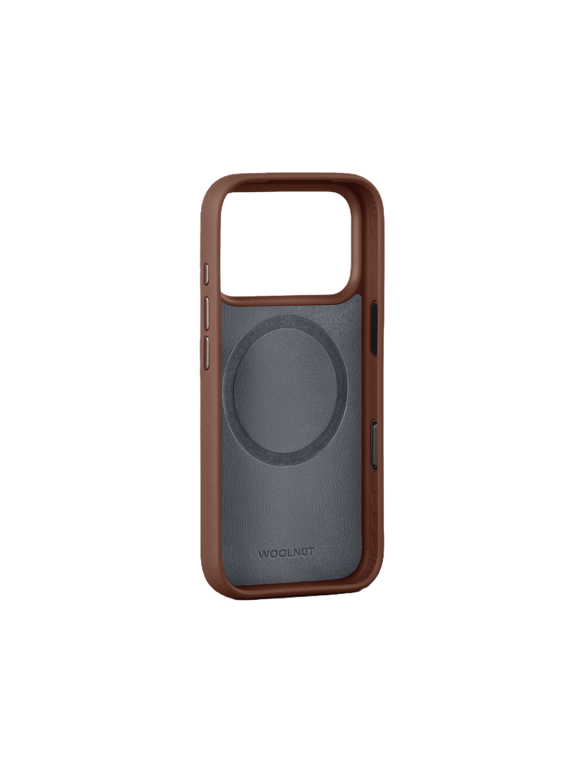 Woolnut Leather Case for iPhone 18 Pro - Cognac