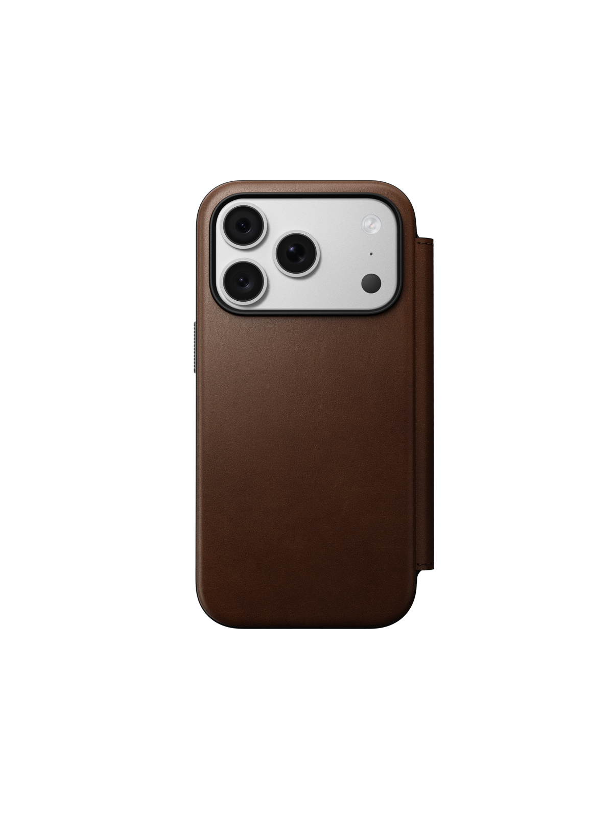 Nomad Modern Folio with Camino Leather for iPhone 18 Pro - Brown