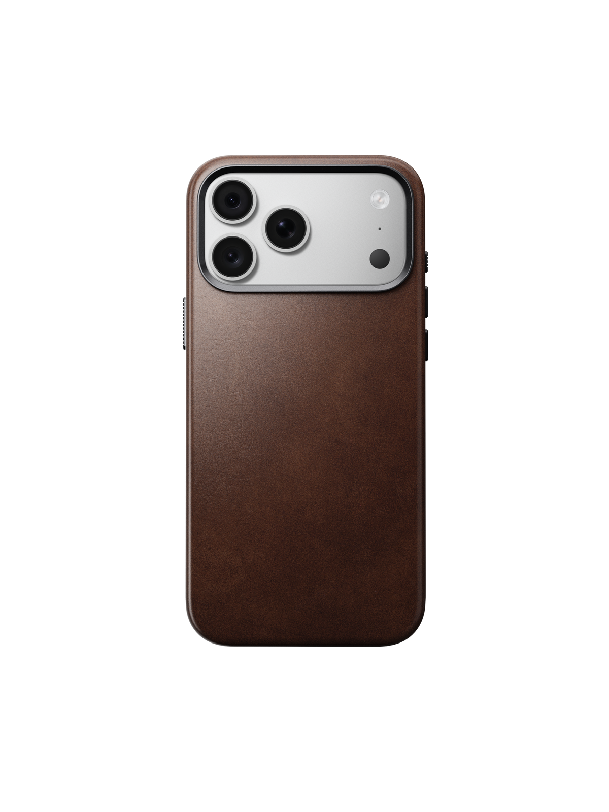 Nomad Traditional Case with Horween Leather for iPhone 18 Pro Max - Rustic Brown