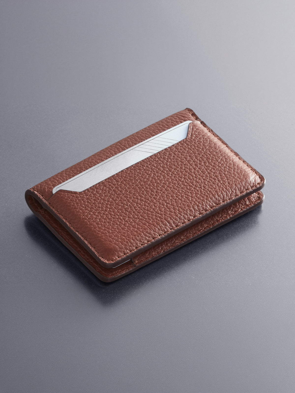 Woolnut Leather Wallet - Cognac