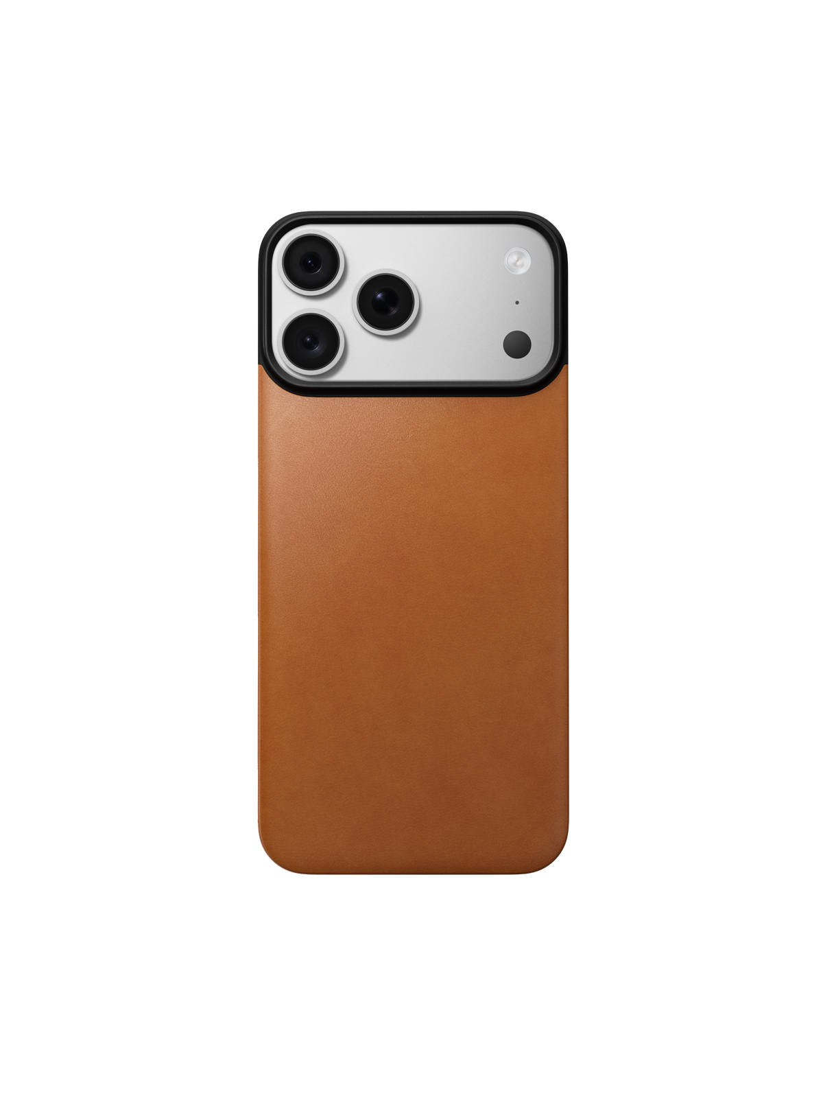 Nomad Magnetic Back with Horween Leather for iPhone 18 Pro Max - Saddle