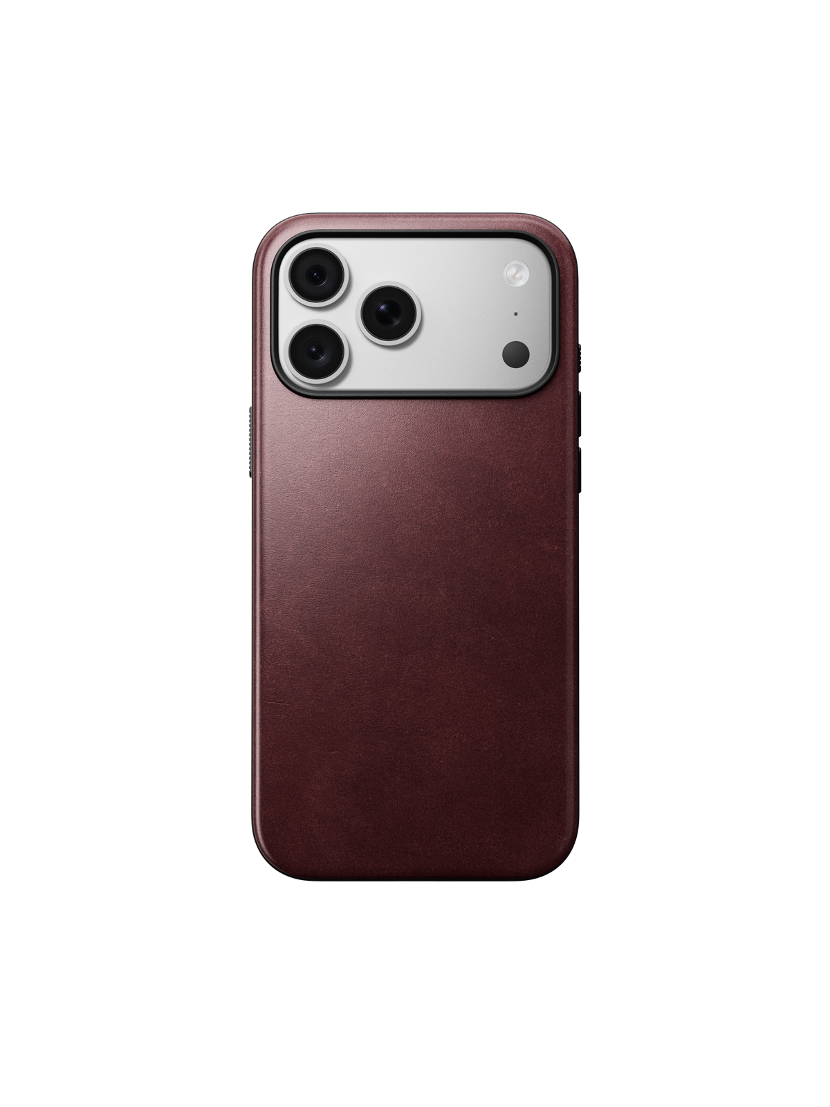 Nomad Modern Case with Horween Leather for iPhone 18 Pro Max - Burgundy