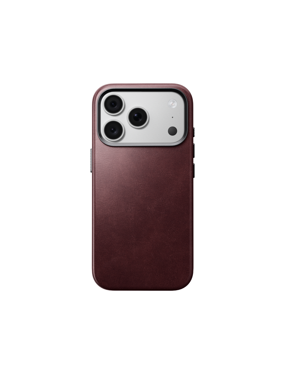 Nomad Traditional Case with Horween Leather for iPhone 18 Pro - Burgundy