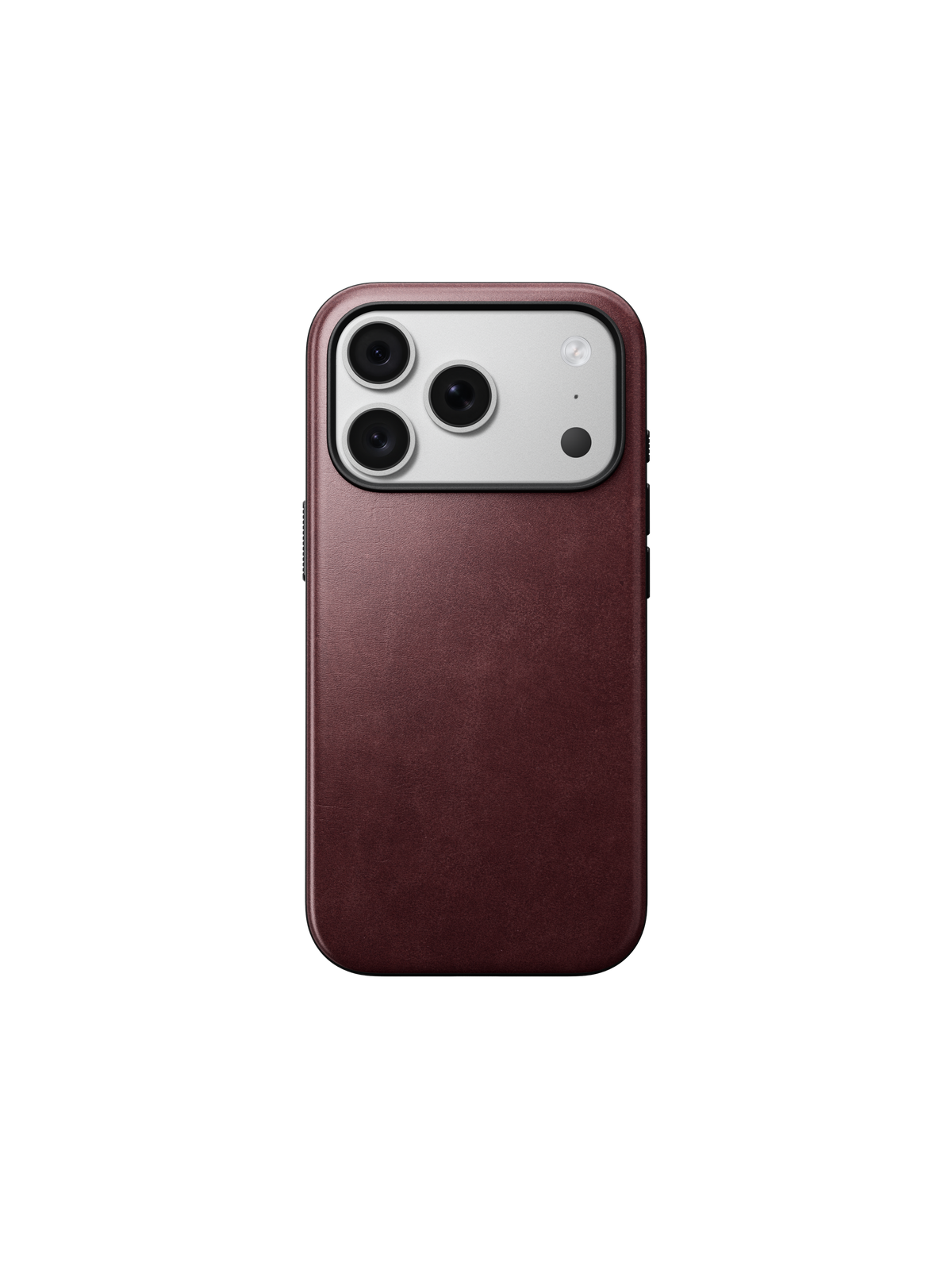 Nomad Modern Case with Horween Leather for iPhone 18 Pro - Burgundy