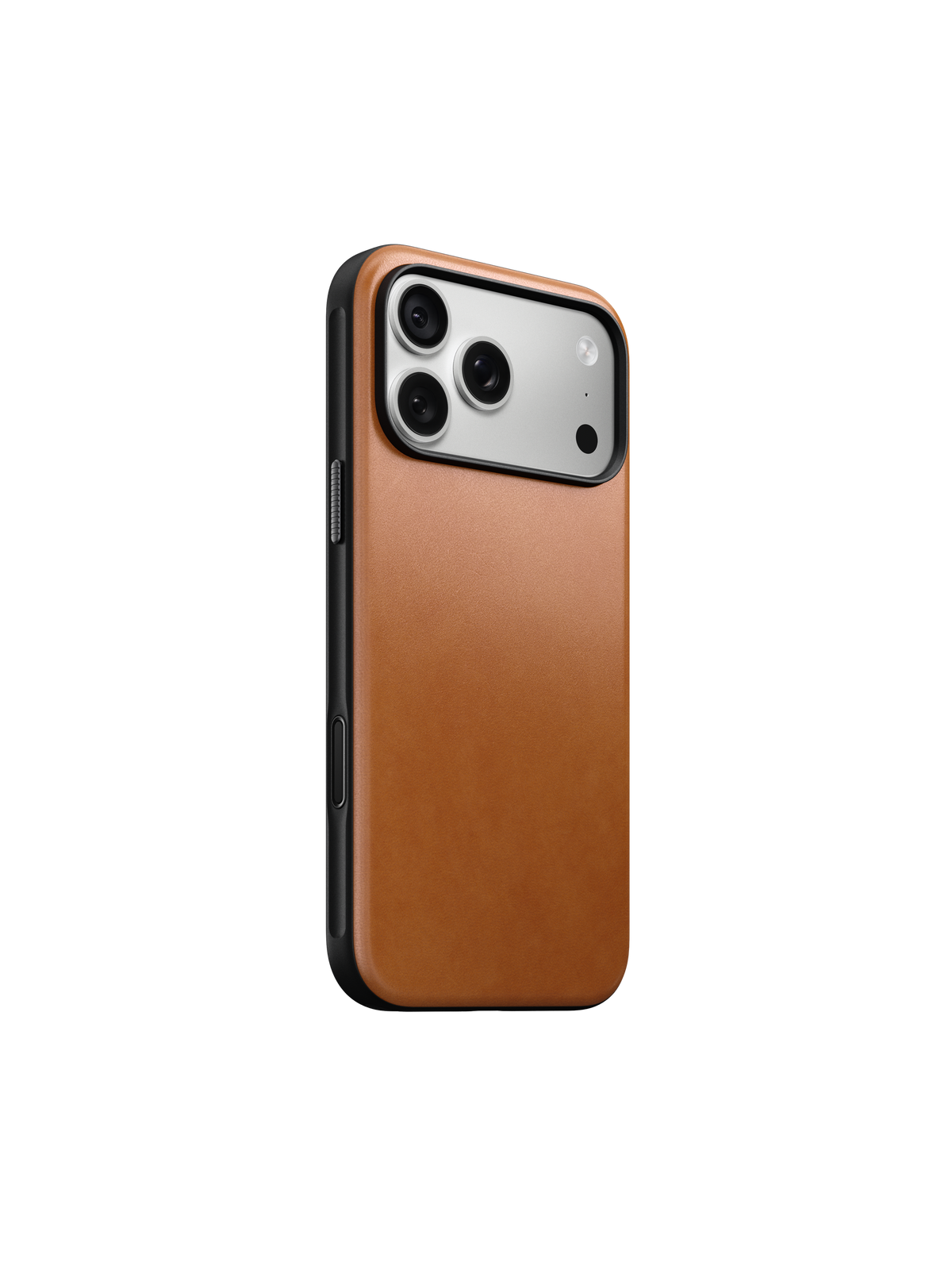 Nomad Modern Case with Horween Leather for iPhone 18 Pro Max - Saddle
