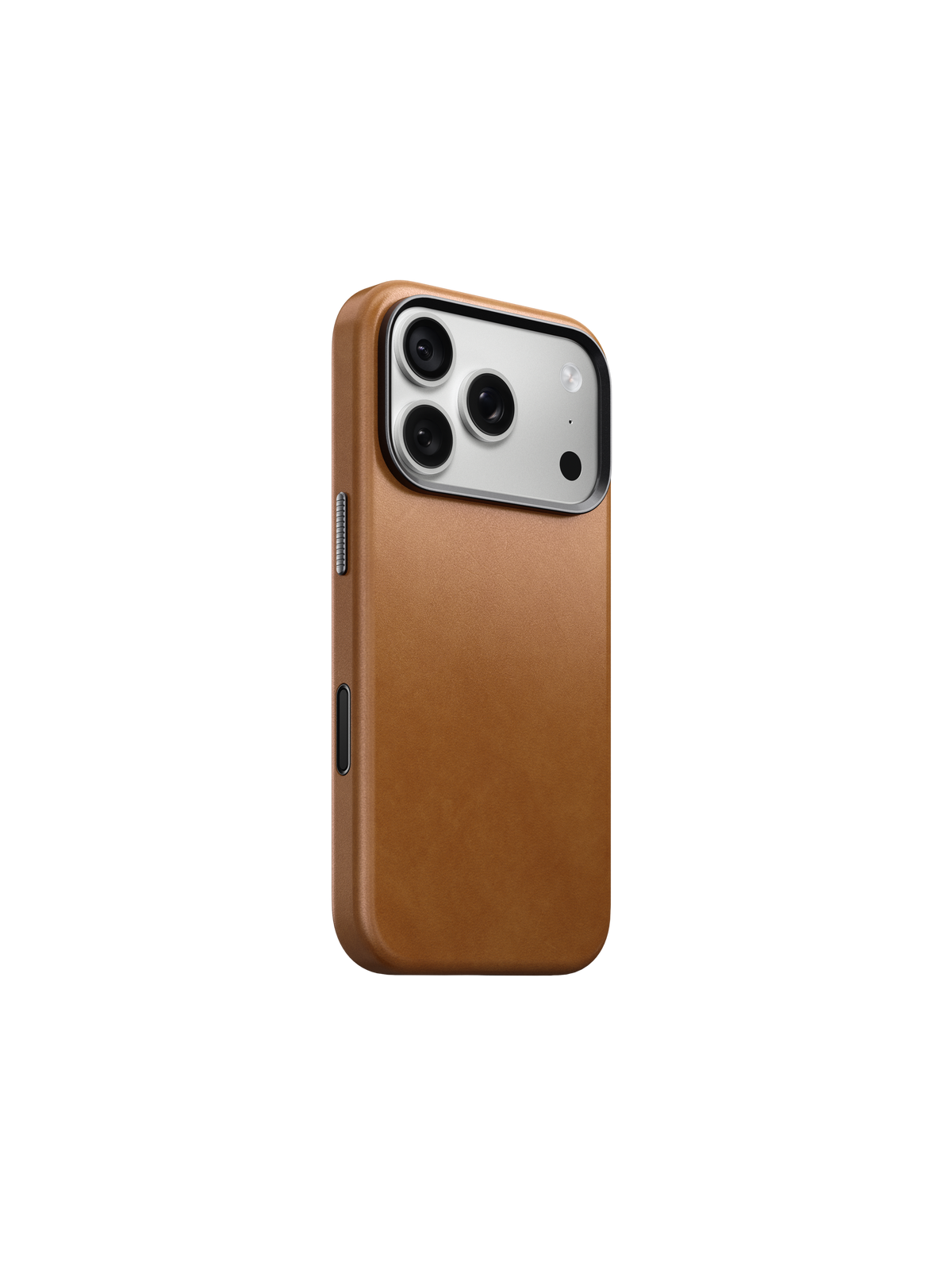 Nomad Traditional Case with Camino Leather for iPhone 18 Pro - English Tan