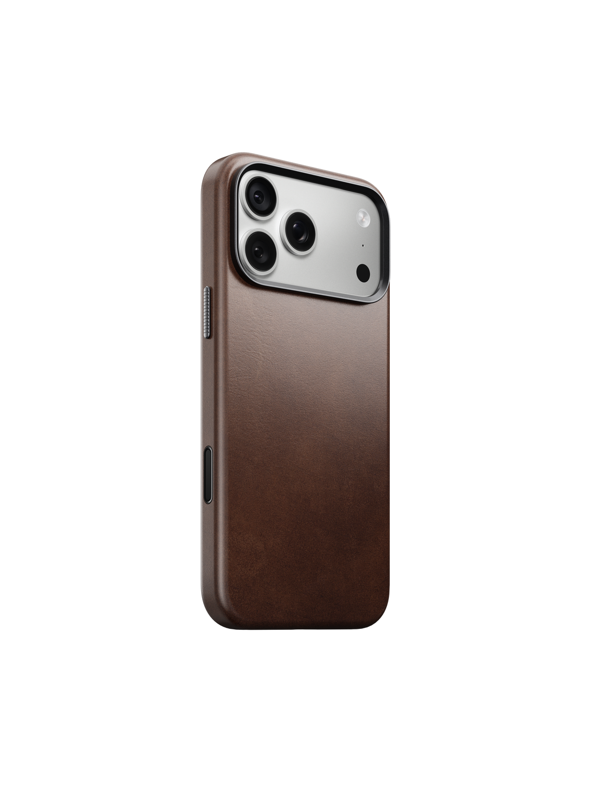 Nomad Traditional Case with Horween Leather for iPhone 18 Pro Max - Rustic Brown