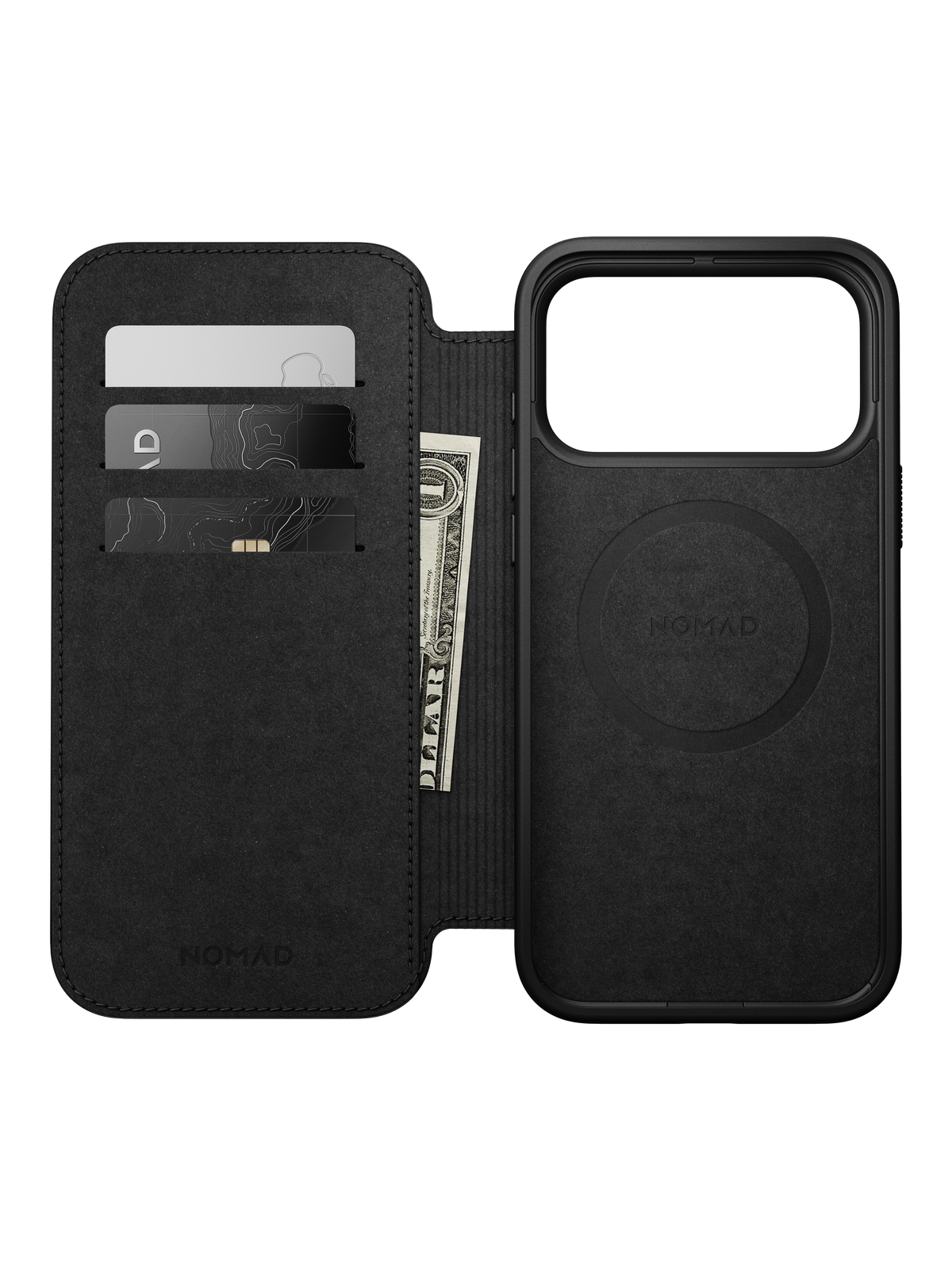 Nomad Modern Folio with Camino Leather for iPhone 18 Pro Max - Brown