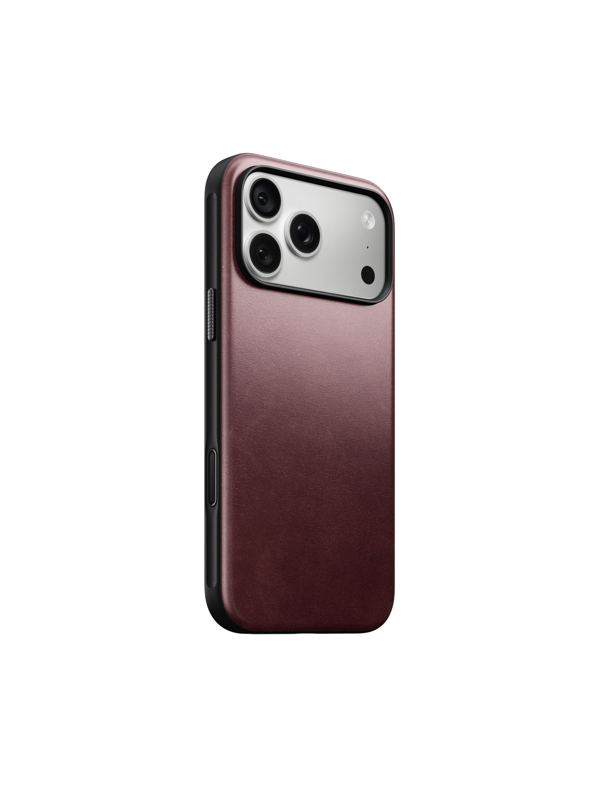 Nomad Modern Case with Horween Leather for iPhone 18 Pro Max - Burgundy