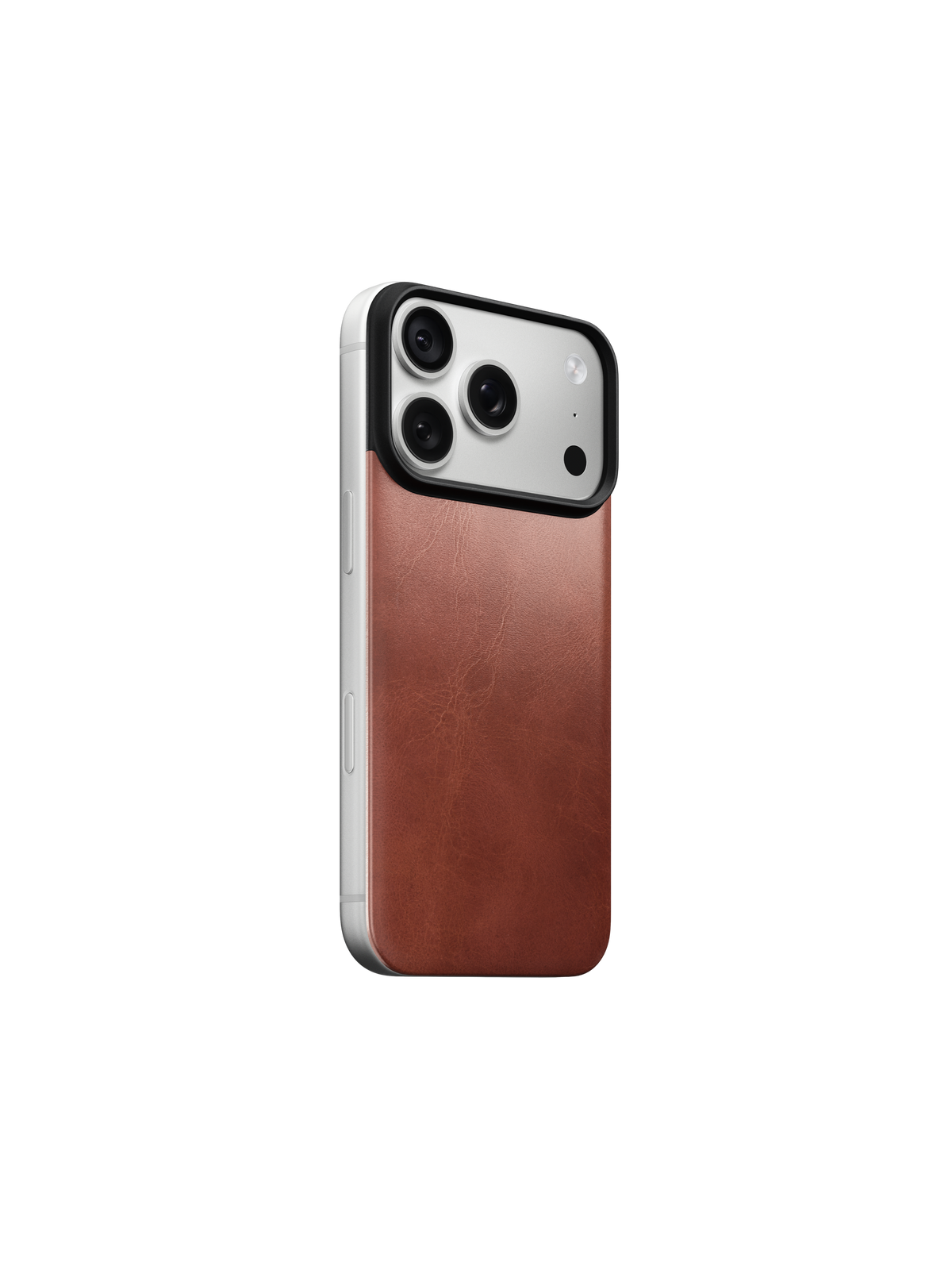 Nomad Magnetic Back with Horween Leather for iPhone 18 Pro - Olde Dublin