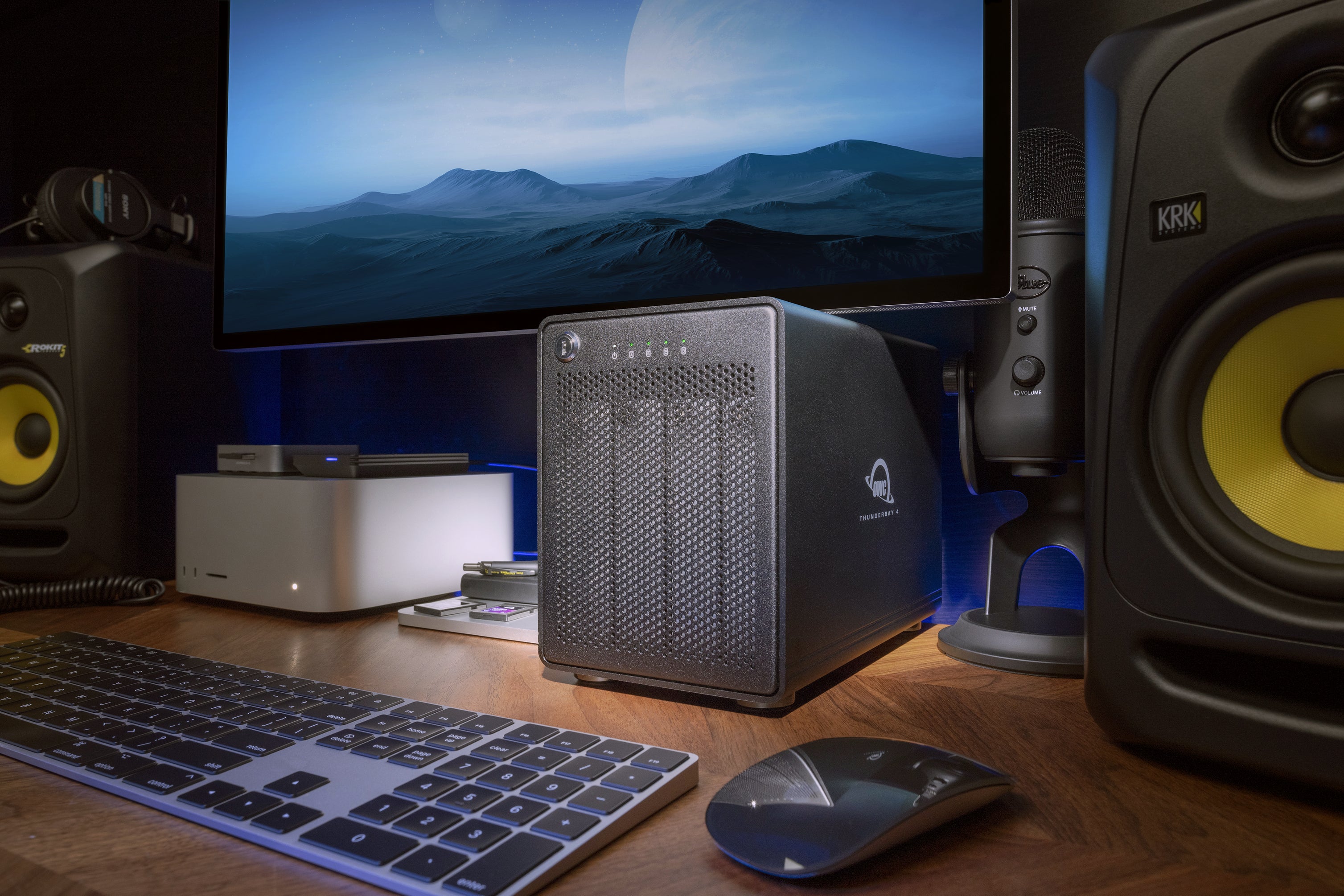 OWC  80TB Enterprise (4 x 20TB) ThunderBay 4 External Storage with SoftRAID