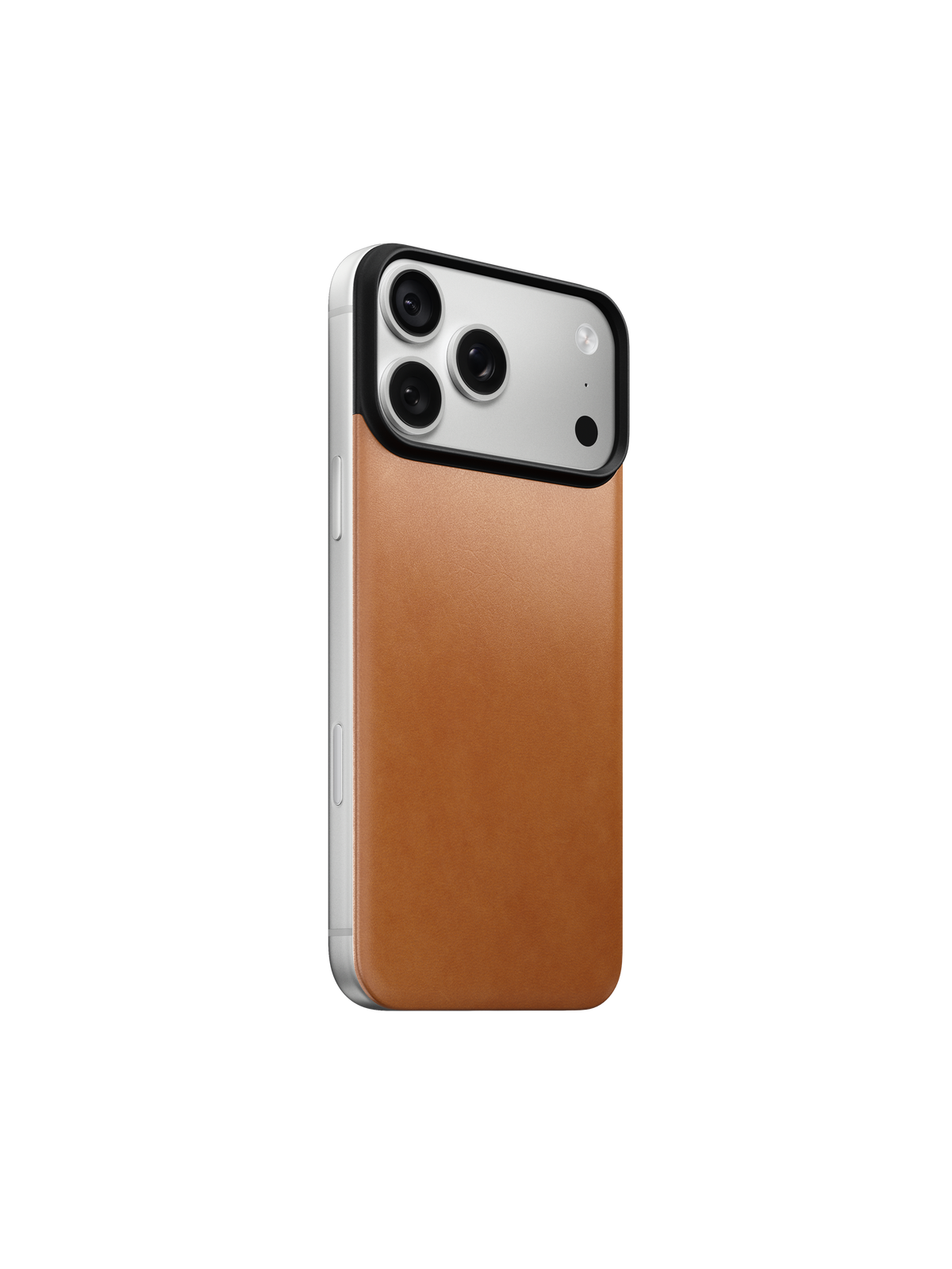 Nomad Magnetic Back with Horween Leather for iPhone 18 Pro Max - Saddle