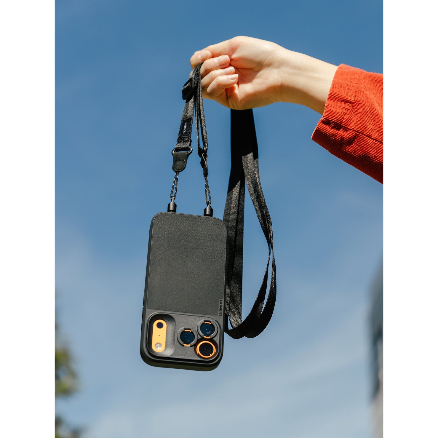 Moment Adjustable Crossbody Strap - Black