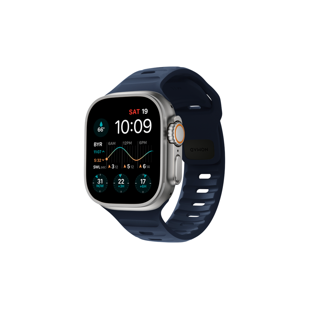 Nomad Sport Band - 46/49mm - Atlantic Blue - Limited Edition