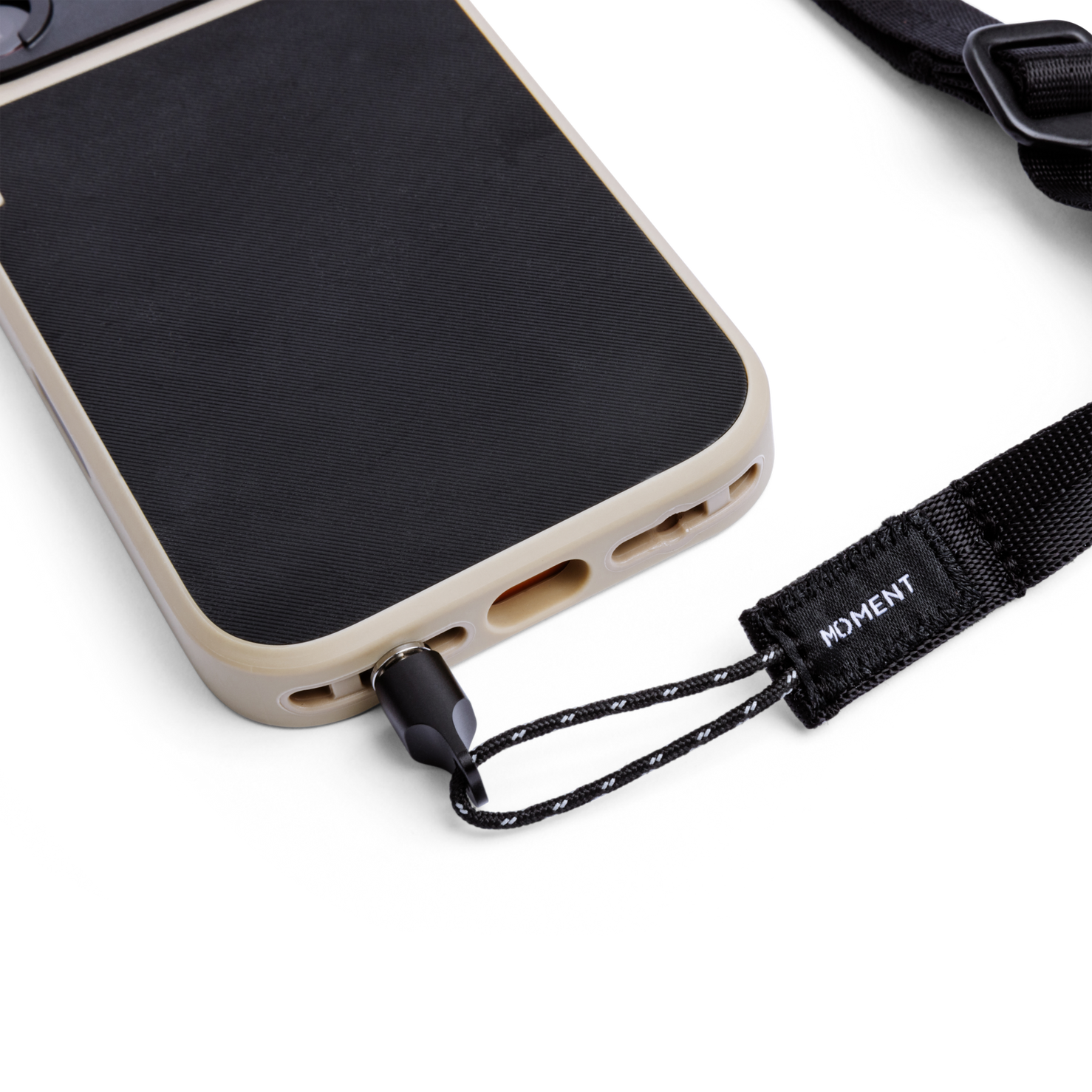 Moment Adjustable Wrist Strap - Black