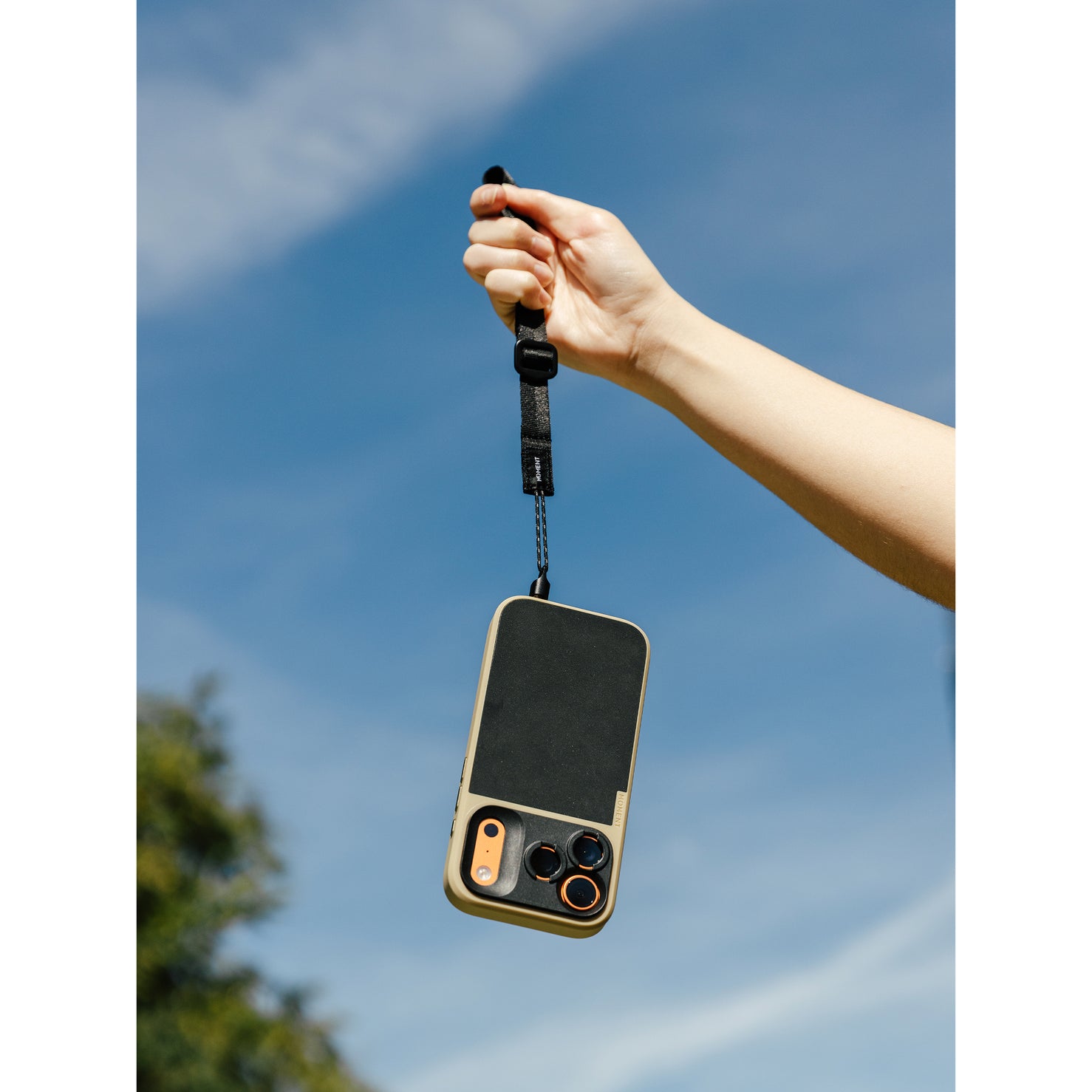 Moment Adjustable Wrist Strap - Black