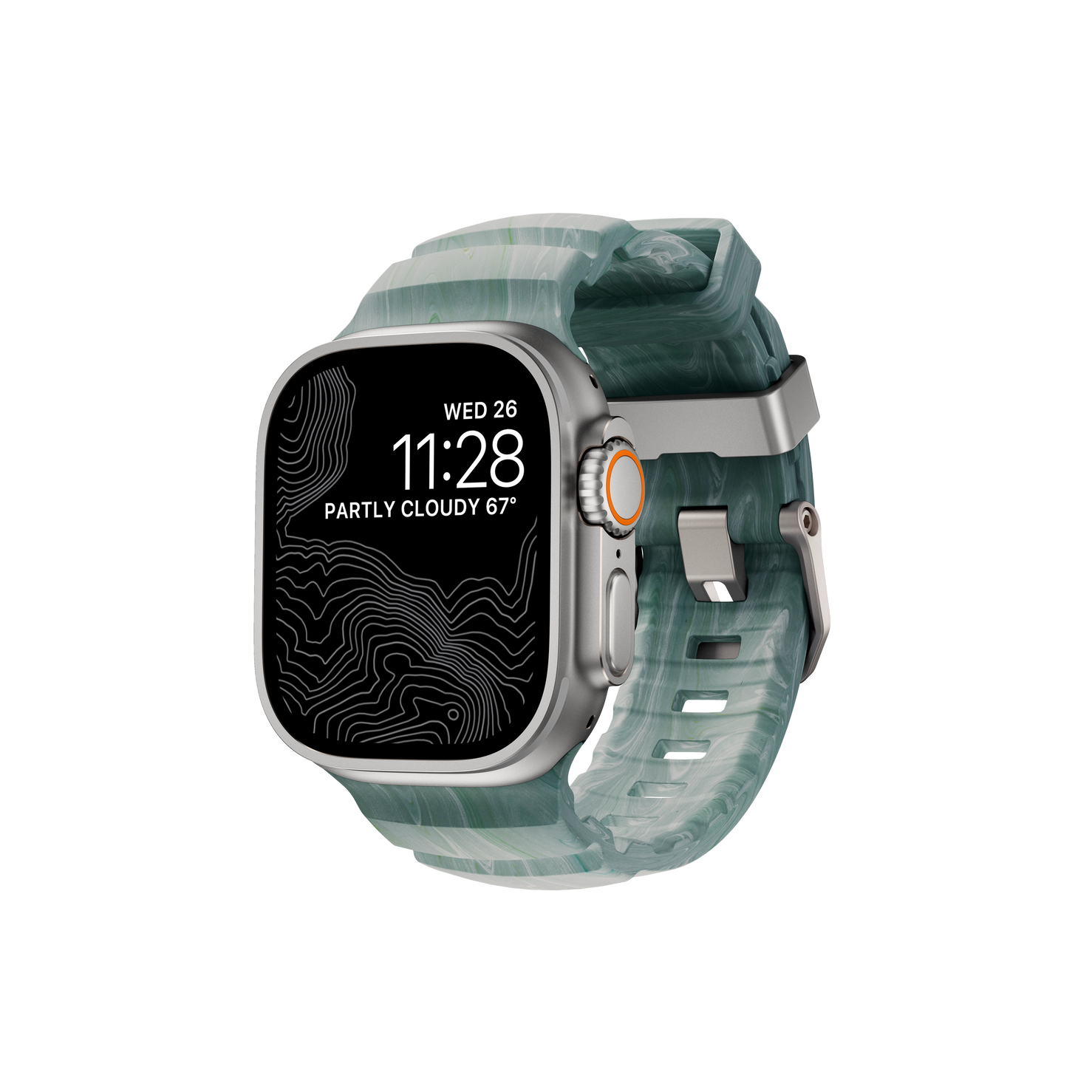 Nomad Rocky Point Band - 46/49mm | Natural Hardware | Sierra Stone