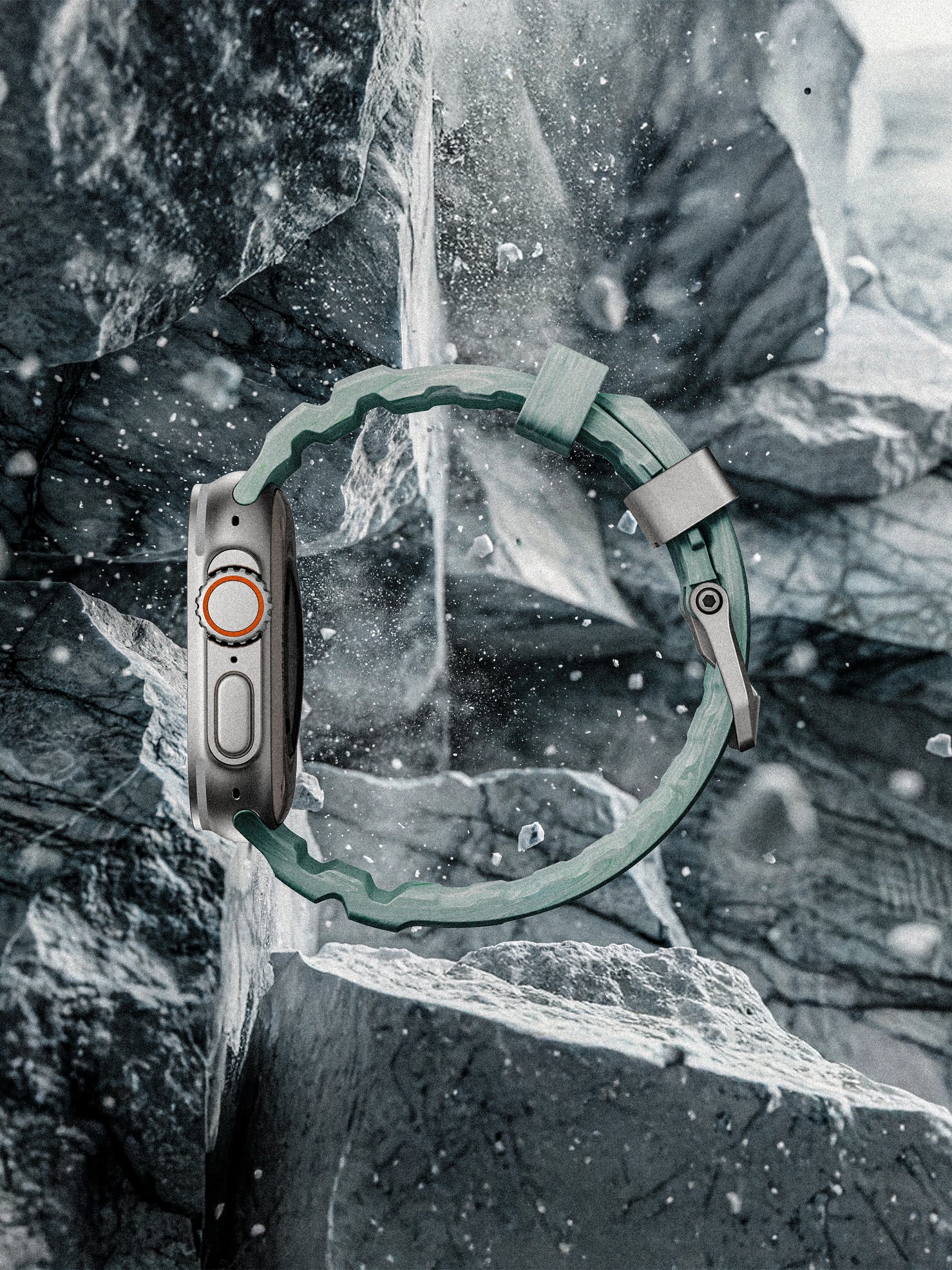 Nomad Rocky Point Band - 46/49mm | Natural Hardware | Sierra Stone