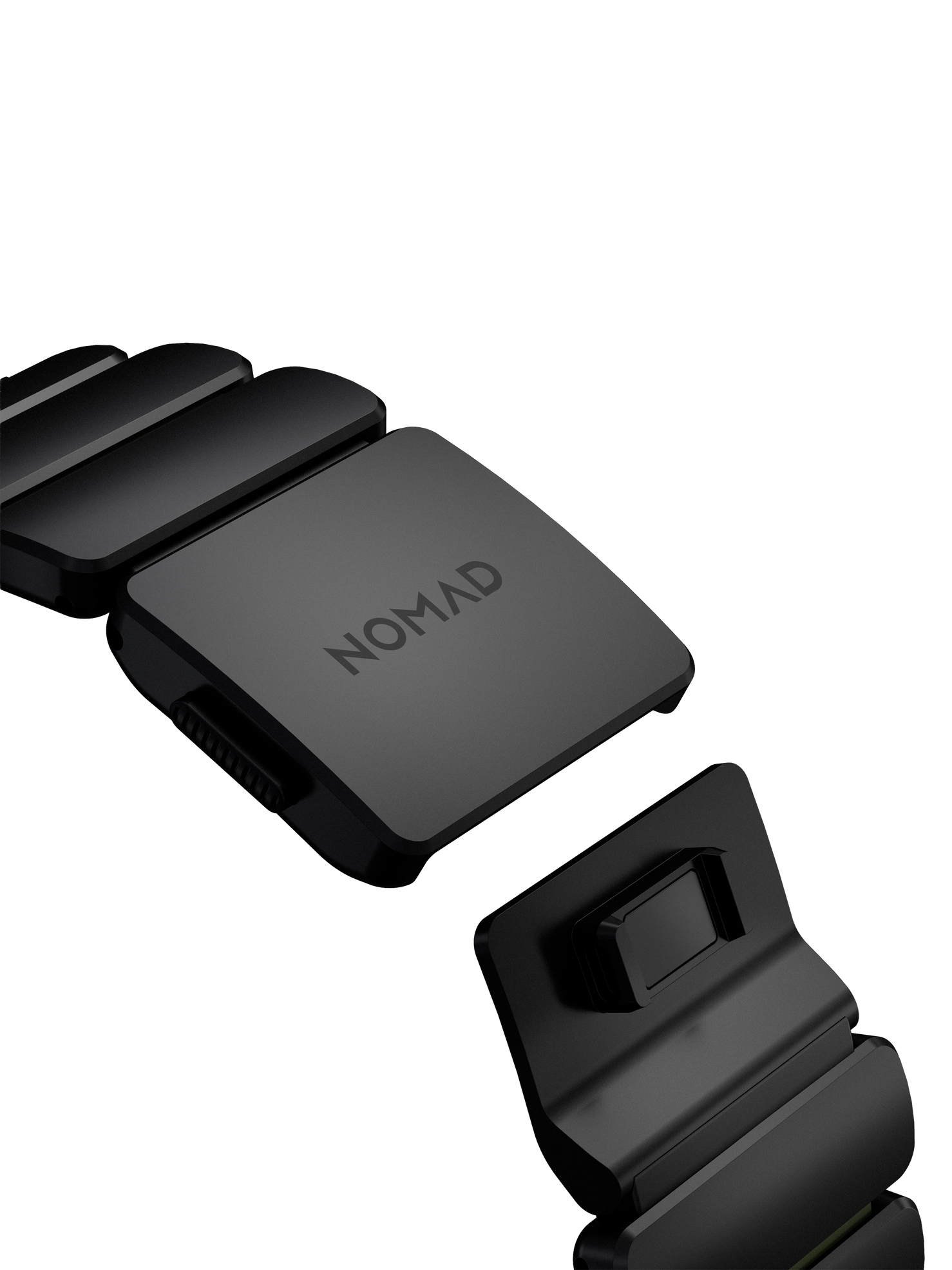 Nomad Stratos Band - 49mm - Black Titanium - Forest