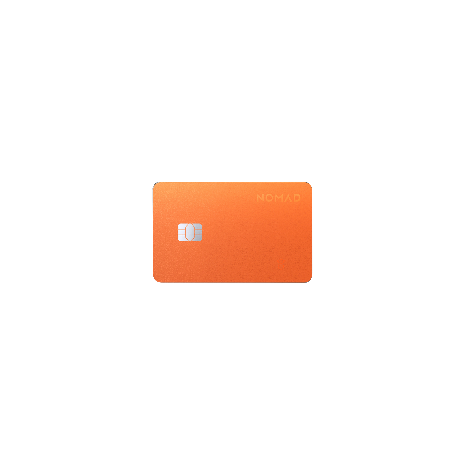 Nomad Tracking Card Pro for Apple Find My - Stellar Orange
