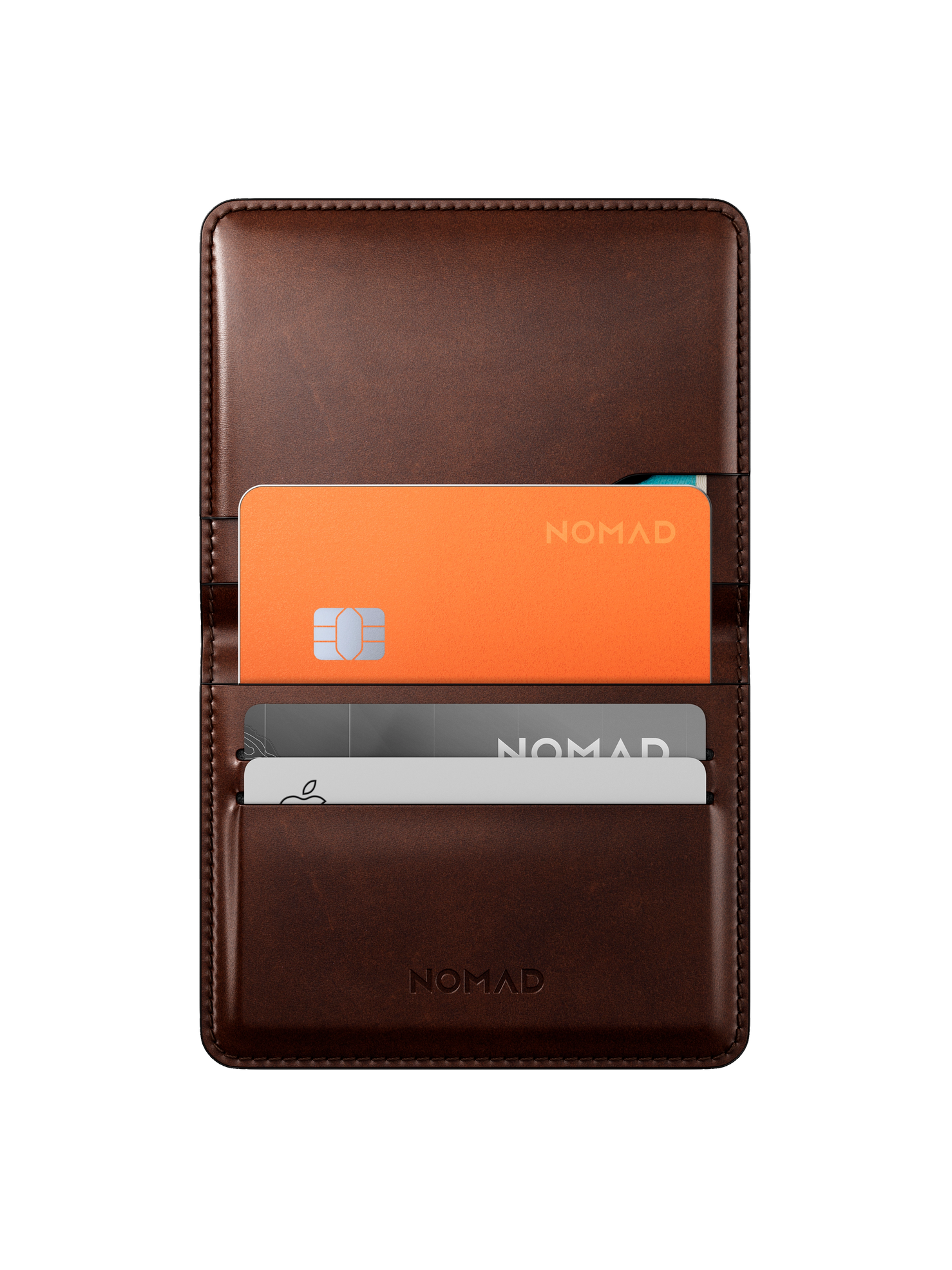 Nomad Tracking Card Pro for Apple Find My - Stellar Orange