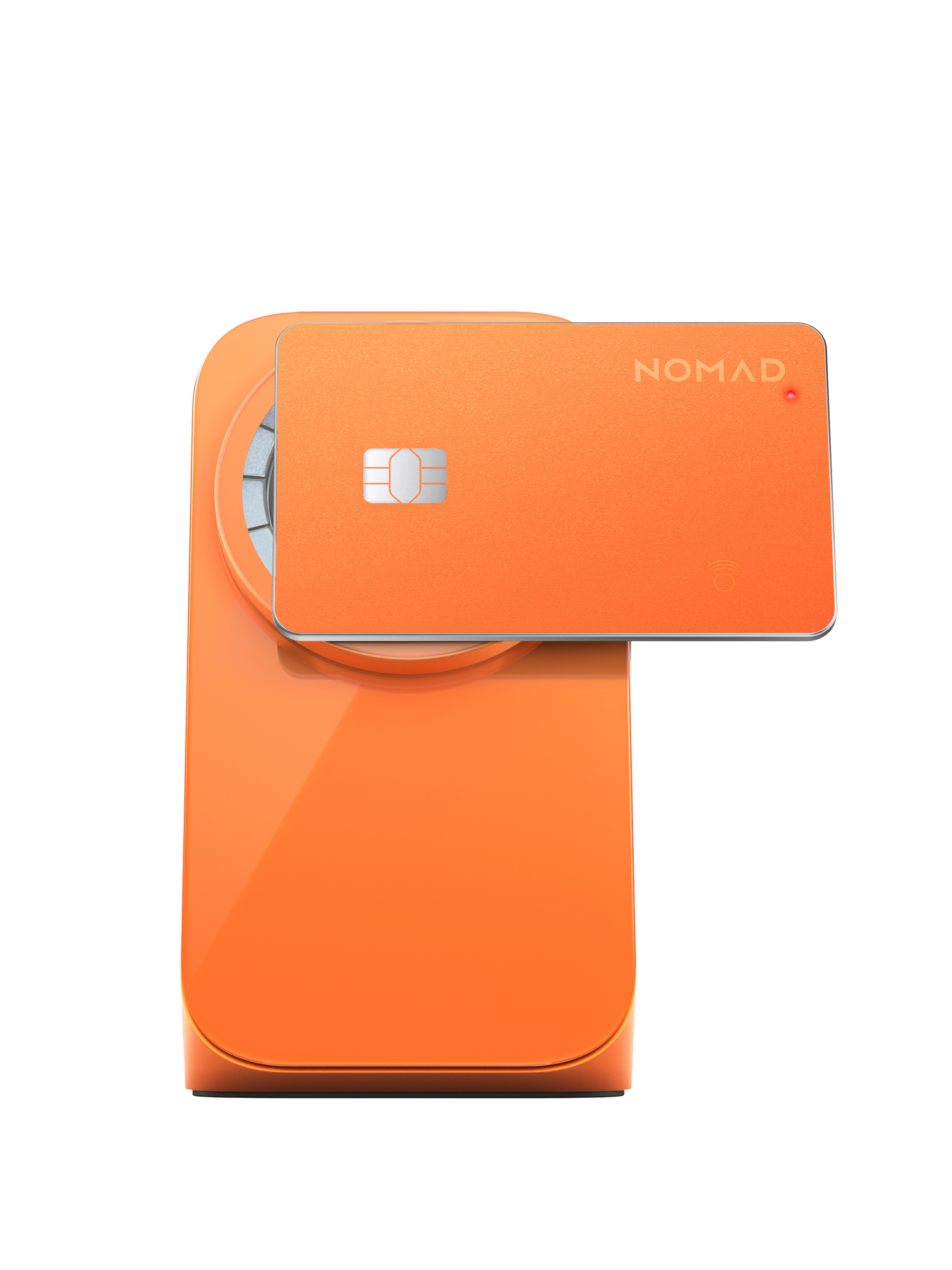 Nomad Tracking Card Pro for Apple Find My - Stellar Orange