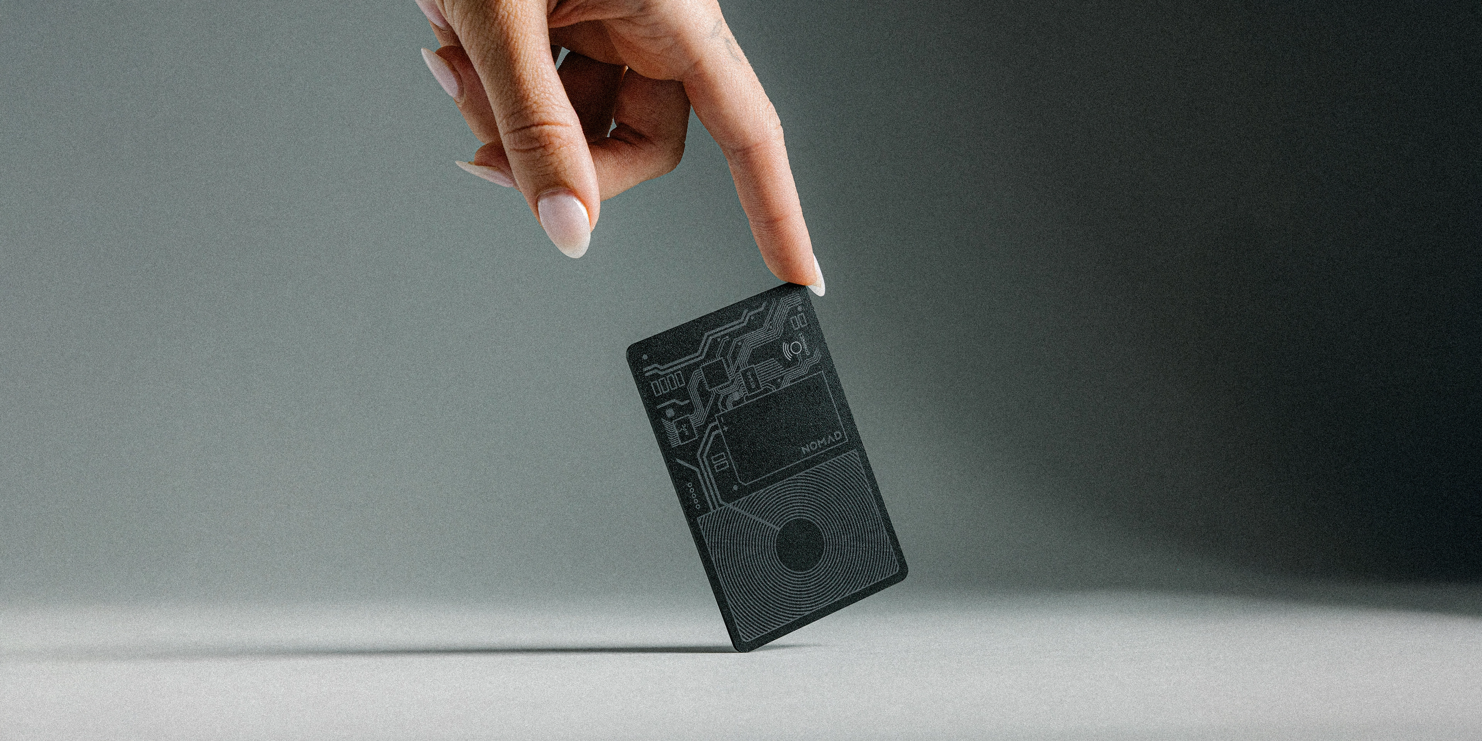 Nomad Tracking Card Air for Google Find Hub - Black