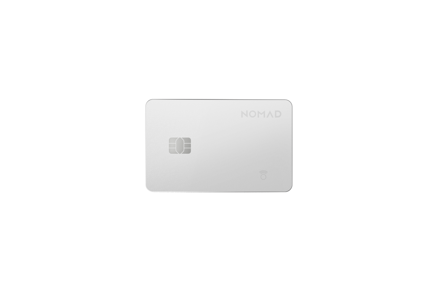 Nomad Tracking Card Pro for Apple Find My - White