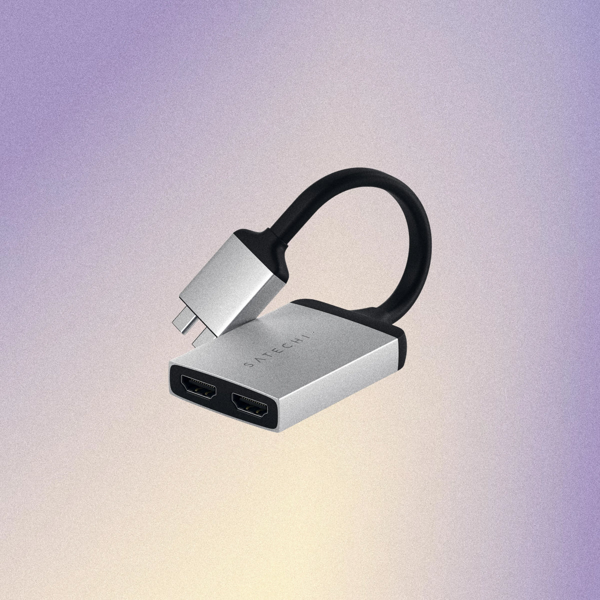 Satechi USB-C Dual HDMI Adapter - Silver