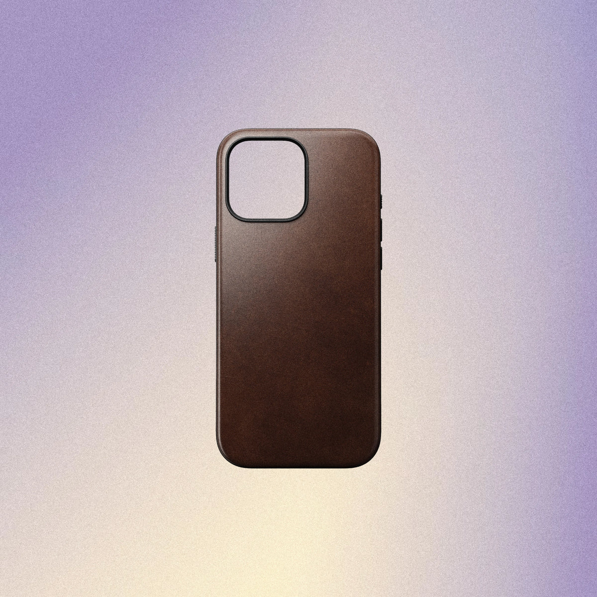 Nomad Modern Leather Case with Horween Leather for iPhone 16 Pro Max - Rustic Brown