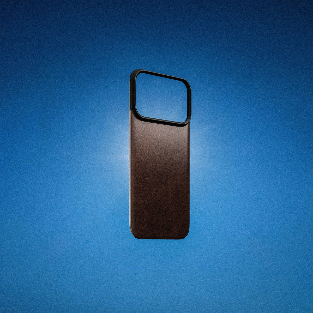 Nomad Magnetic Back with Horween Leather for iPhone 18 Pro - Rustic Brown