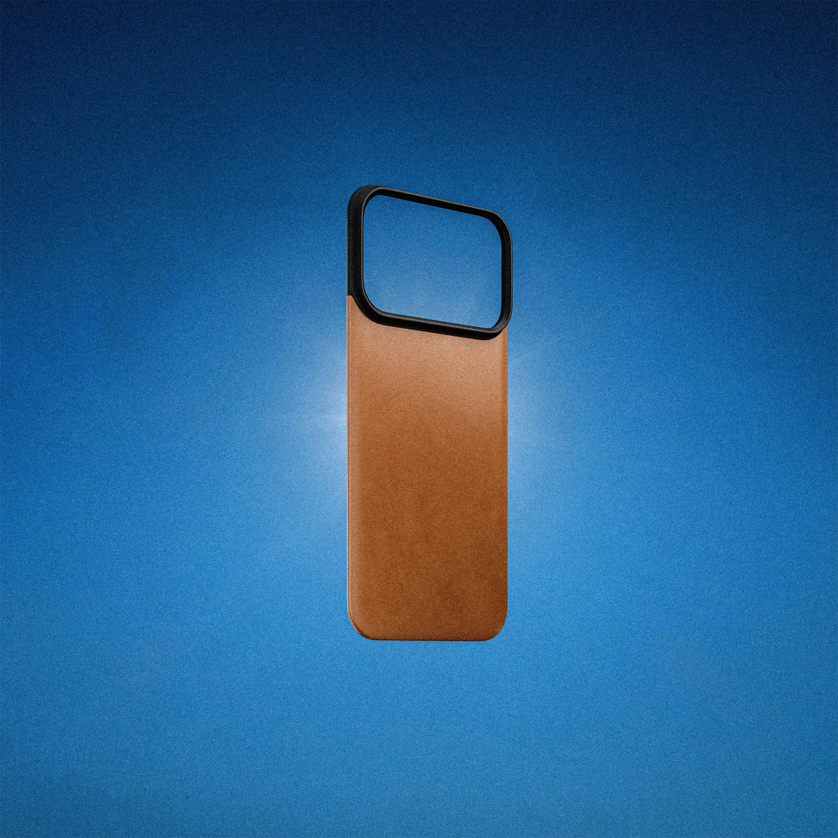 Nomad Magnetic Back with Horween Leather for iPhone 18 Pro - Saddle