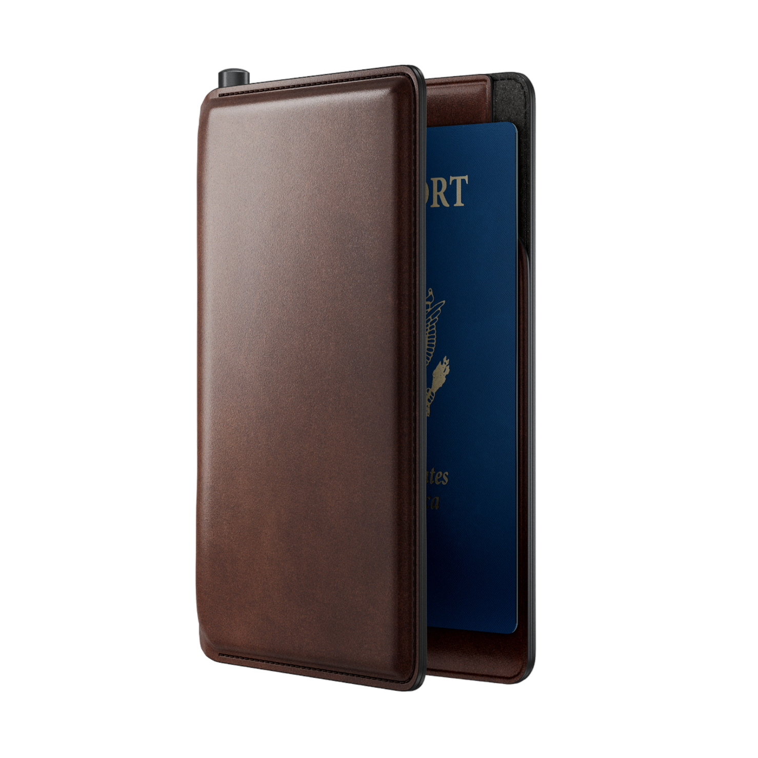 Nomad Passport Wallet with Horween Leather - Pen Edition - Rustic Brown