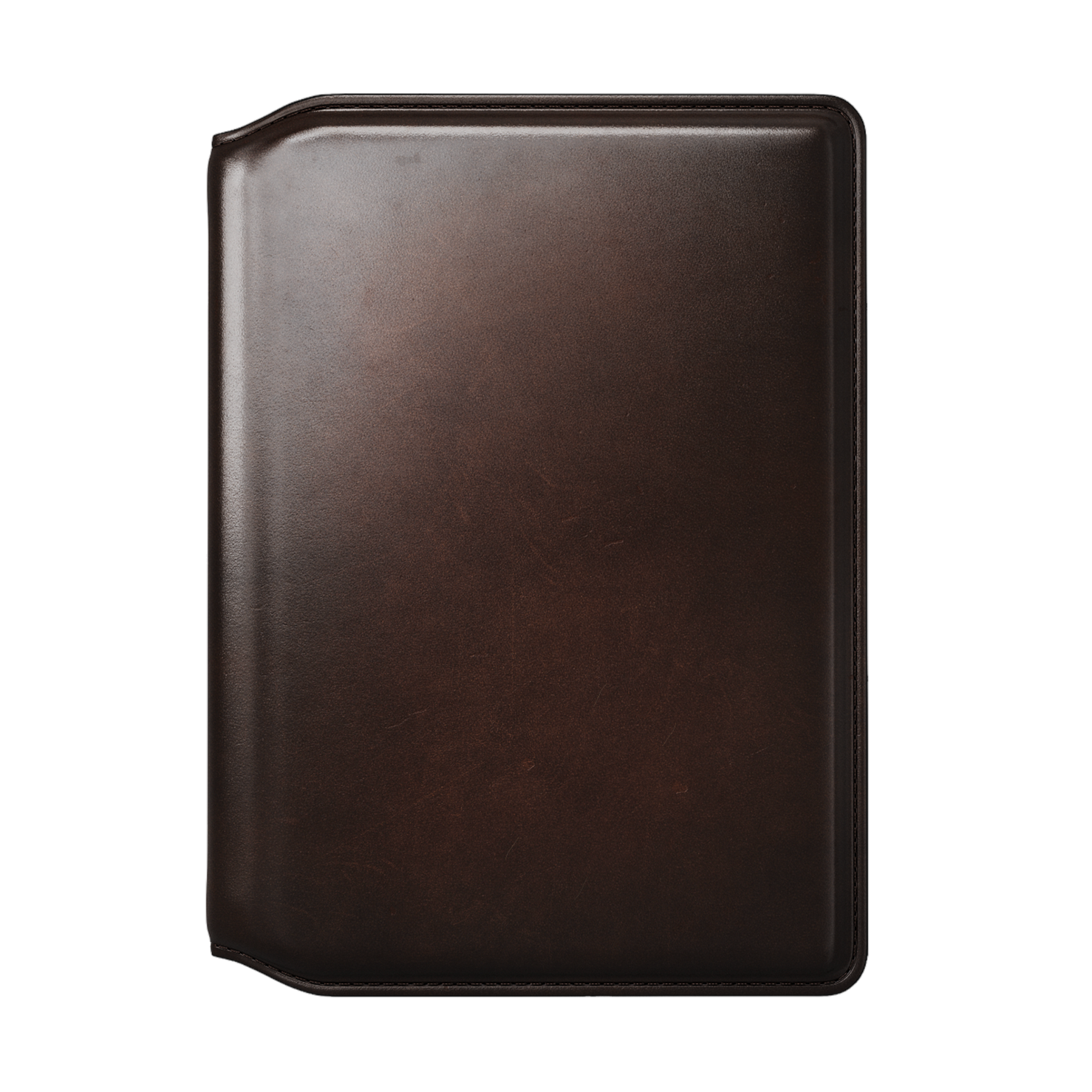 Nomad Passport Wallet with Horween Leather - Rustic Brown